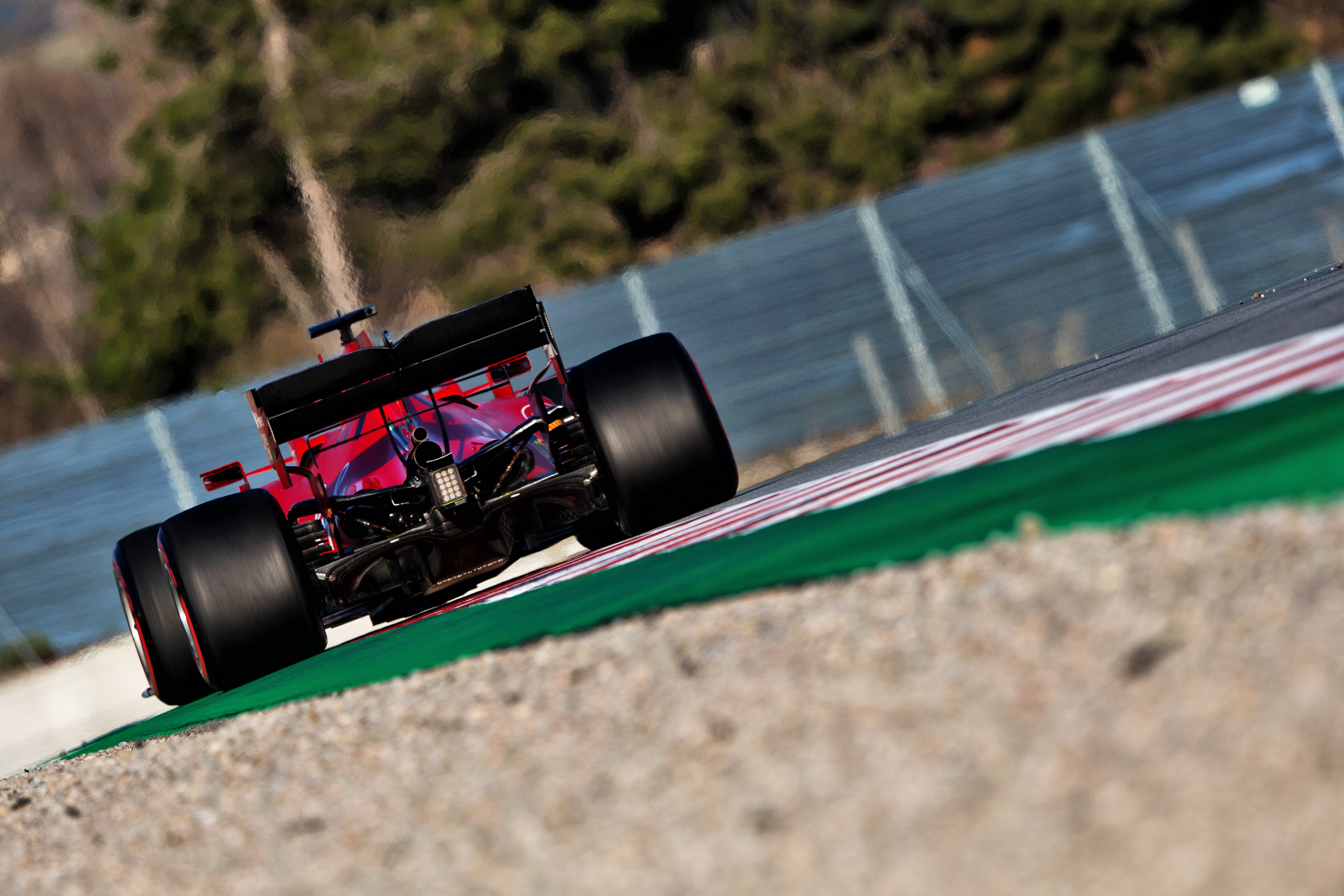 Sebastian Vettel 2020 F1 testing