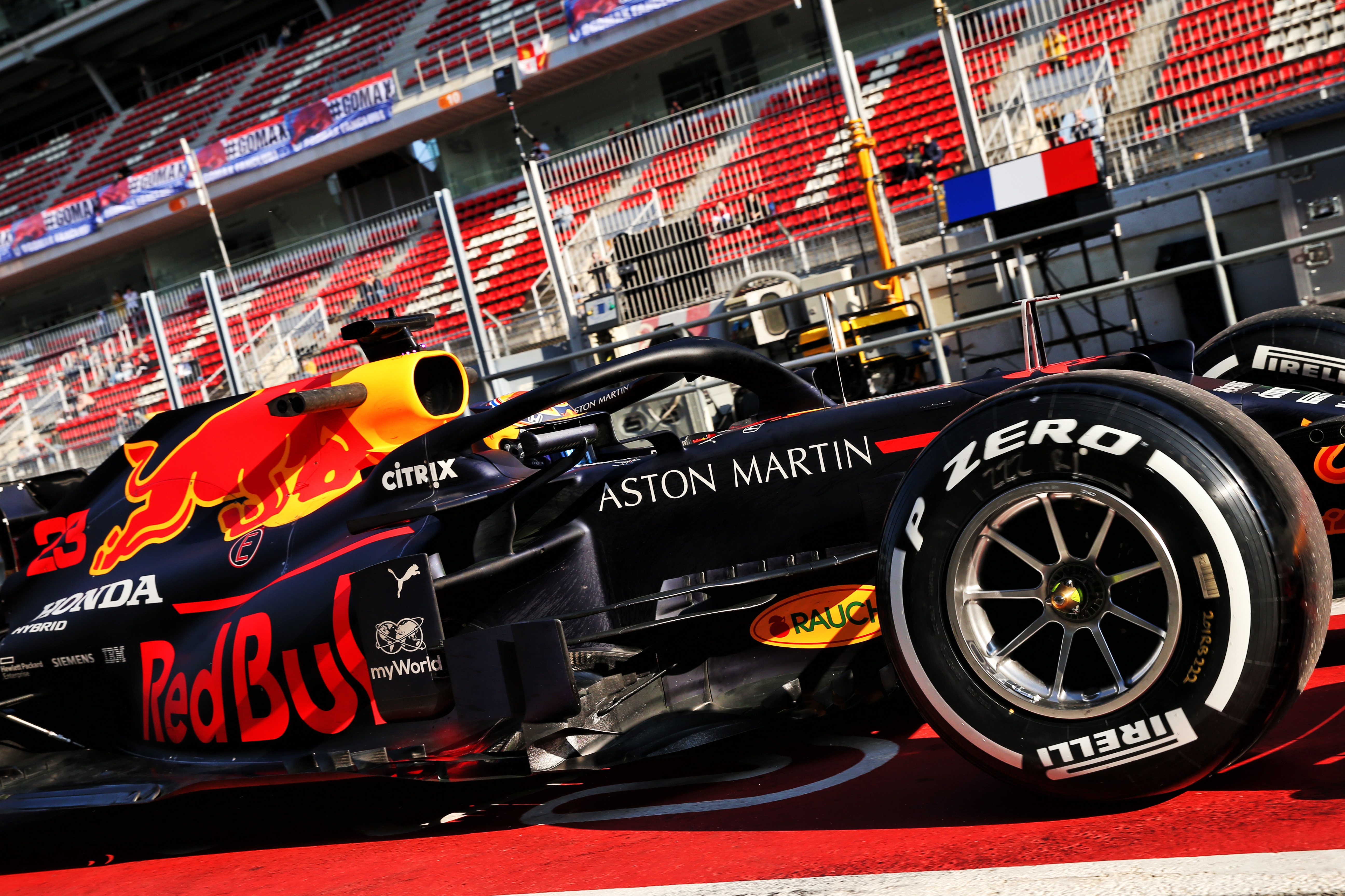 Red Bull F1 testing Barcelona 2020