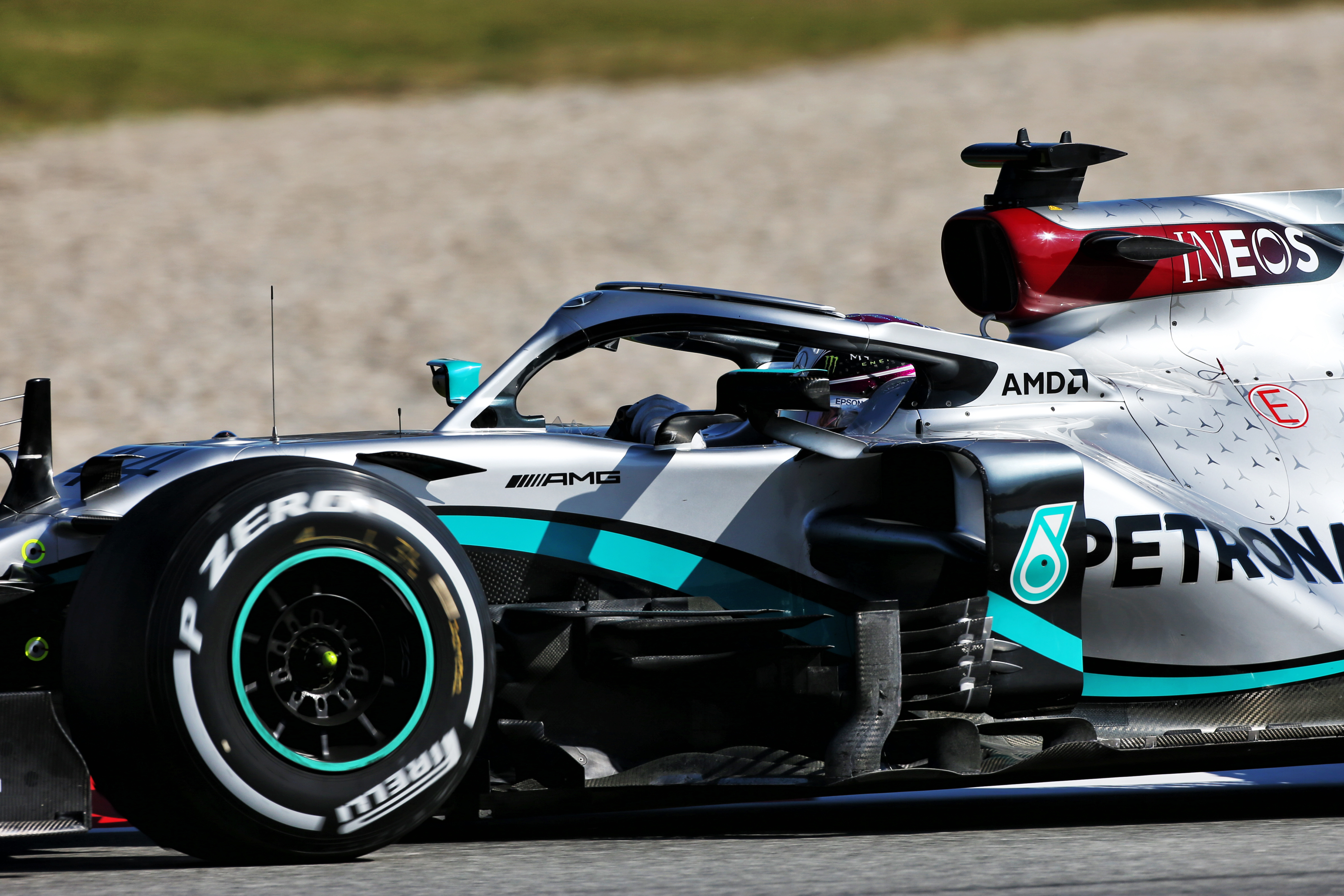 Lewis Hamilton Mercedes F1 testing 2020