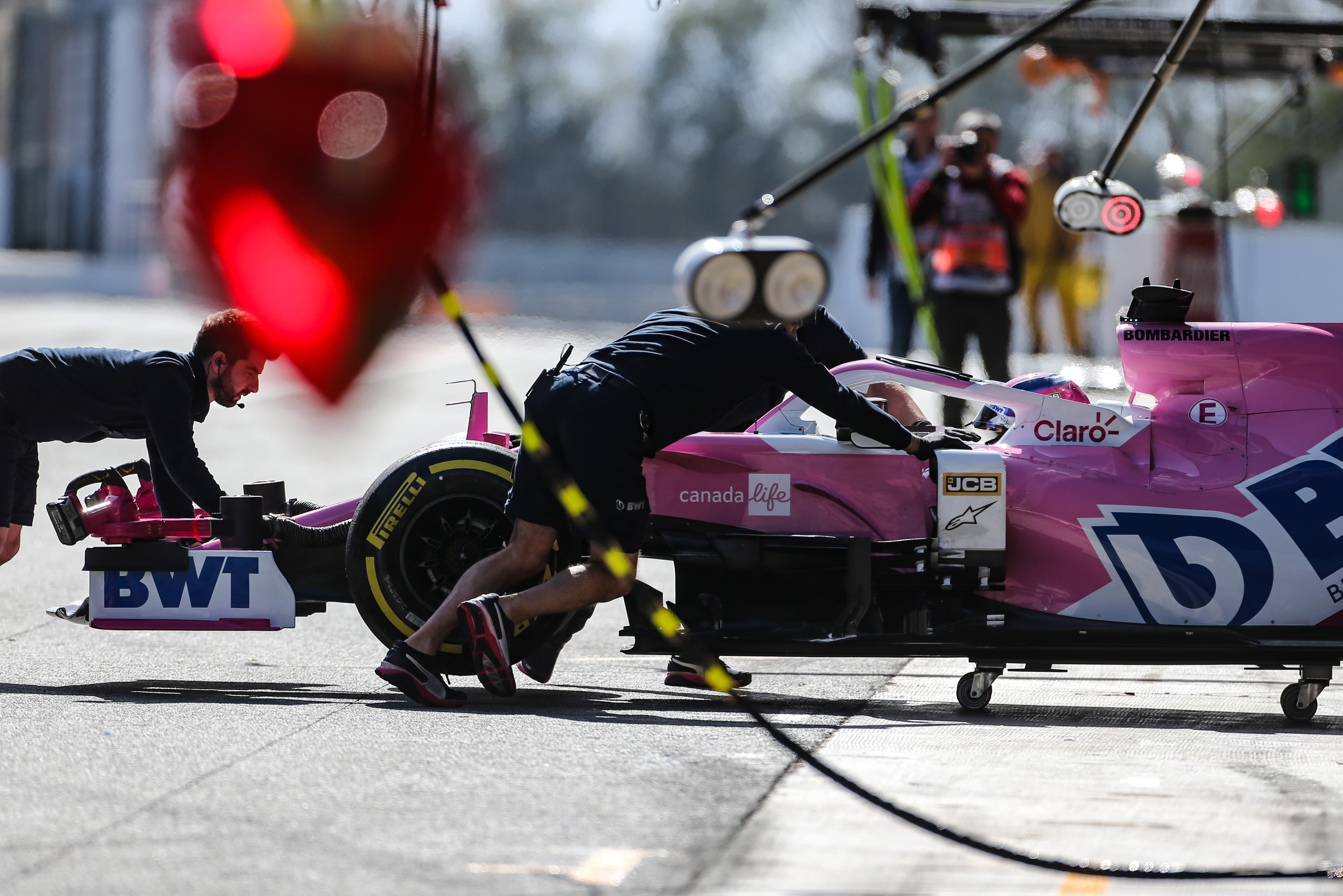 Racing Point F1 testing Barcelona 2020