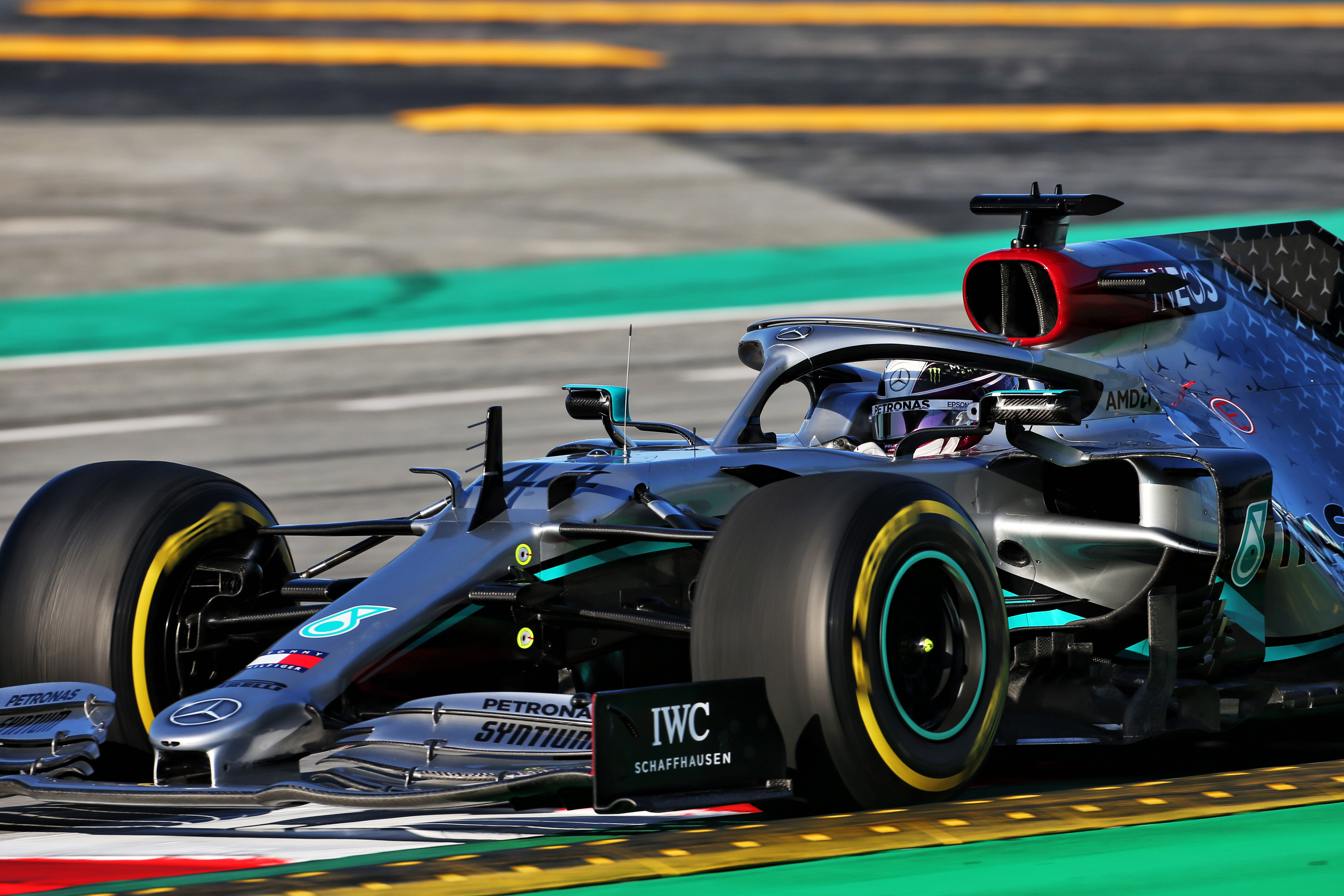 Lewis Hamilton F1 testing Barcelona 2020