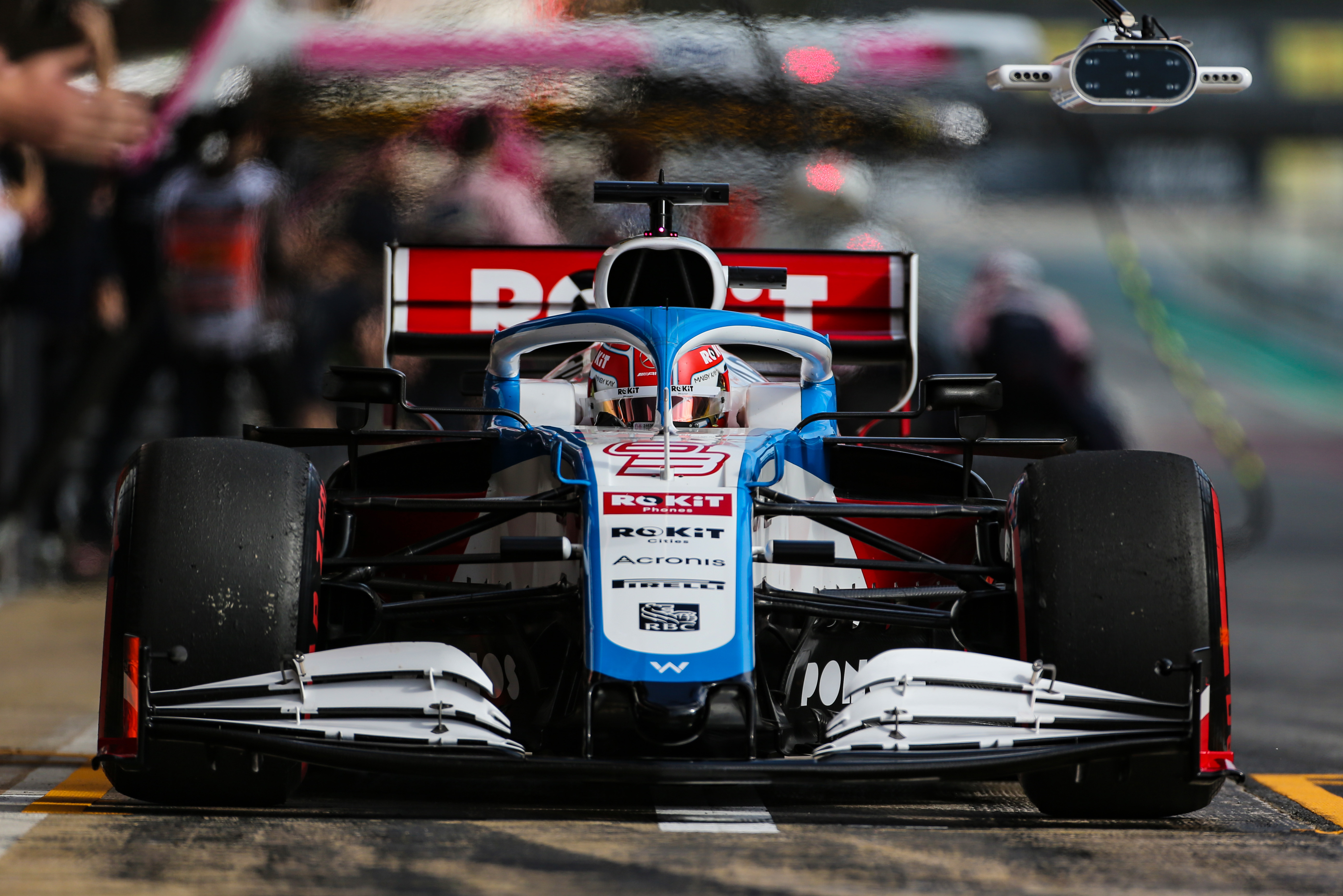 George Russell Williams Barcelona F1 testing 2020