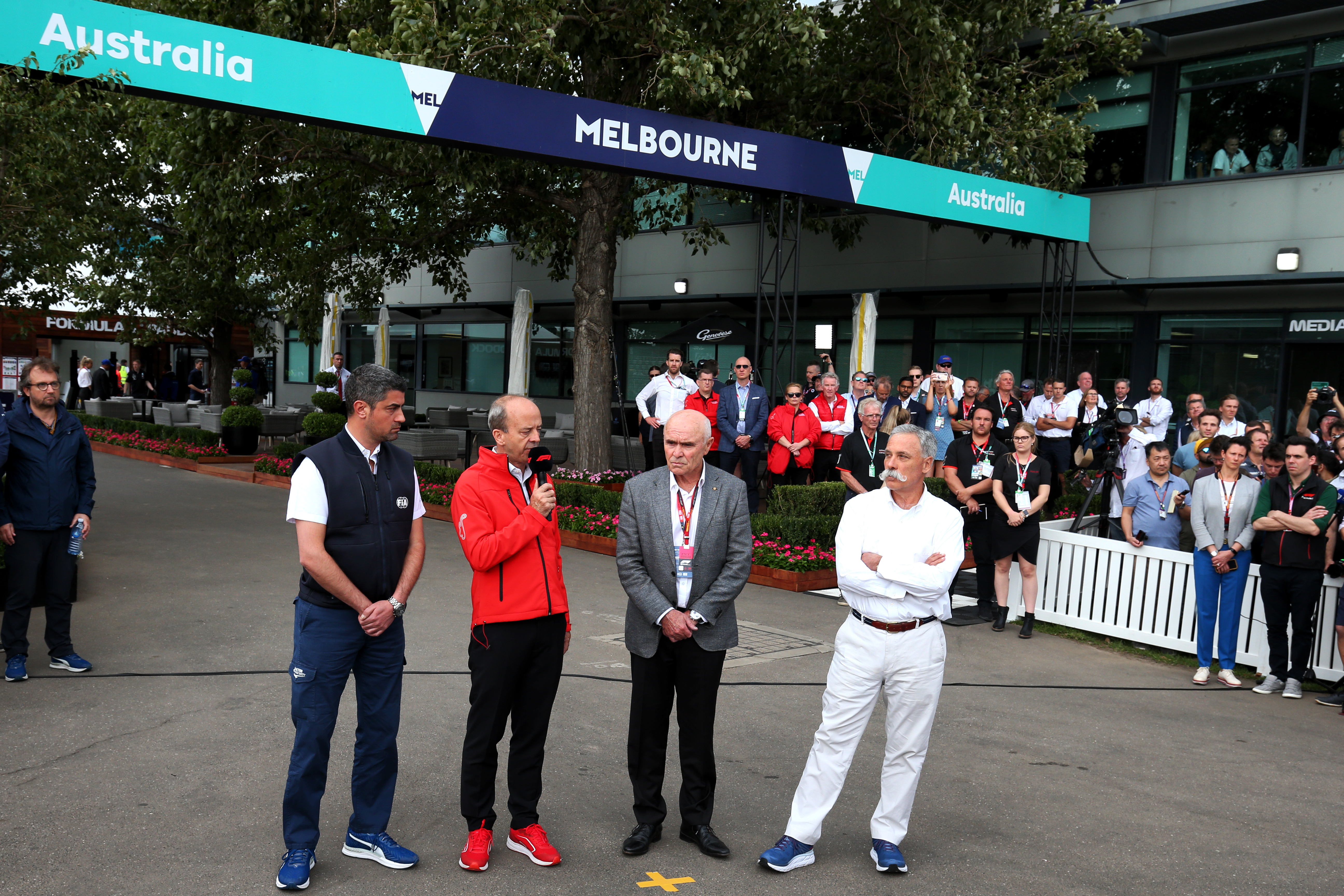 Press conference Australian Grand Prix 2020 Melbourne