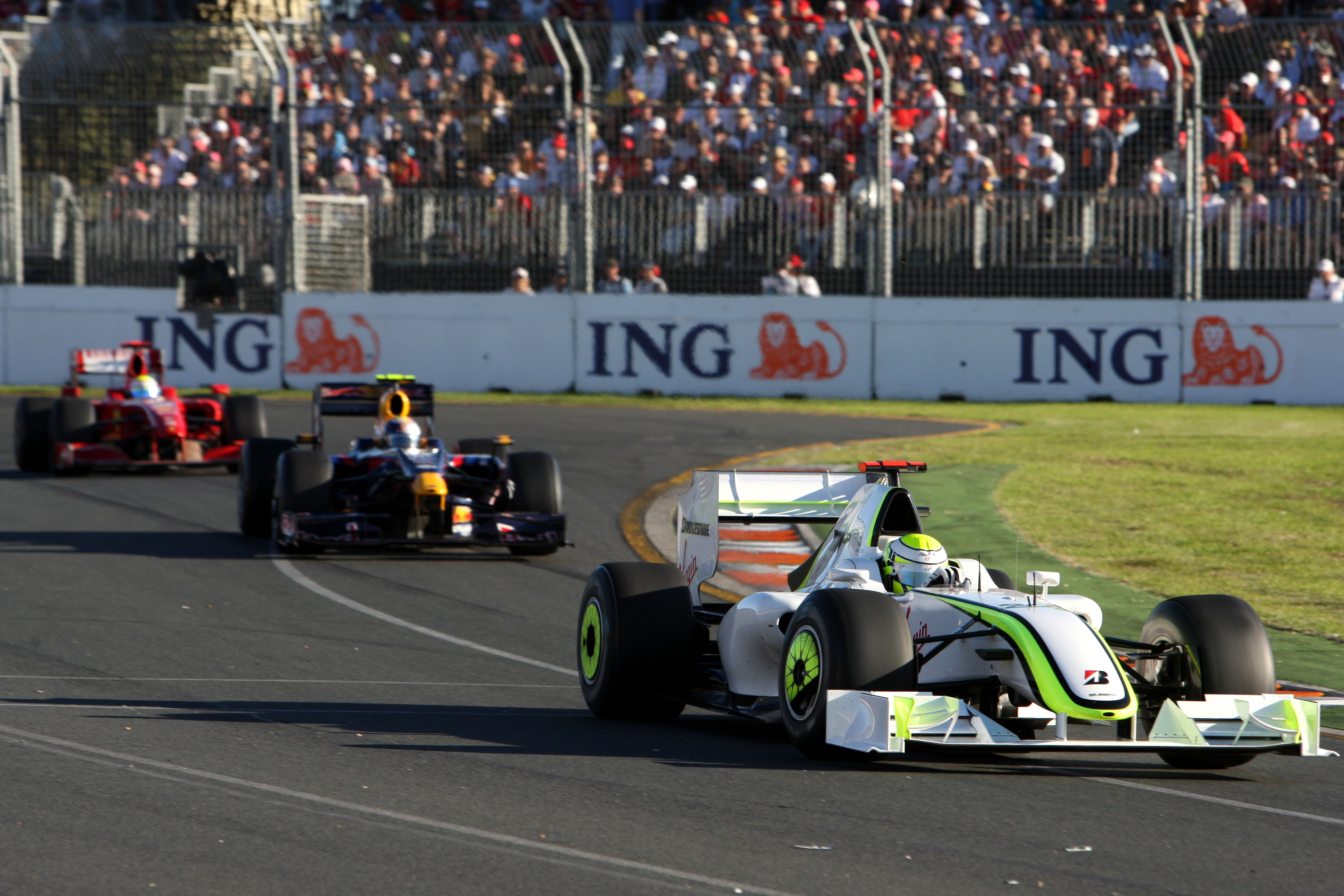 Jenson Button Brawn Australian Grand Prix 2009 Melbourne