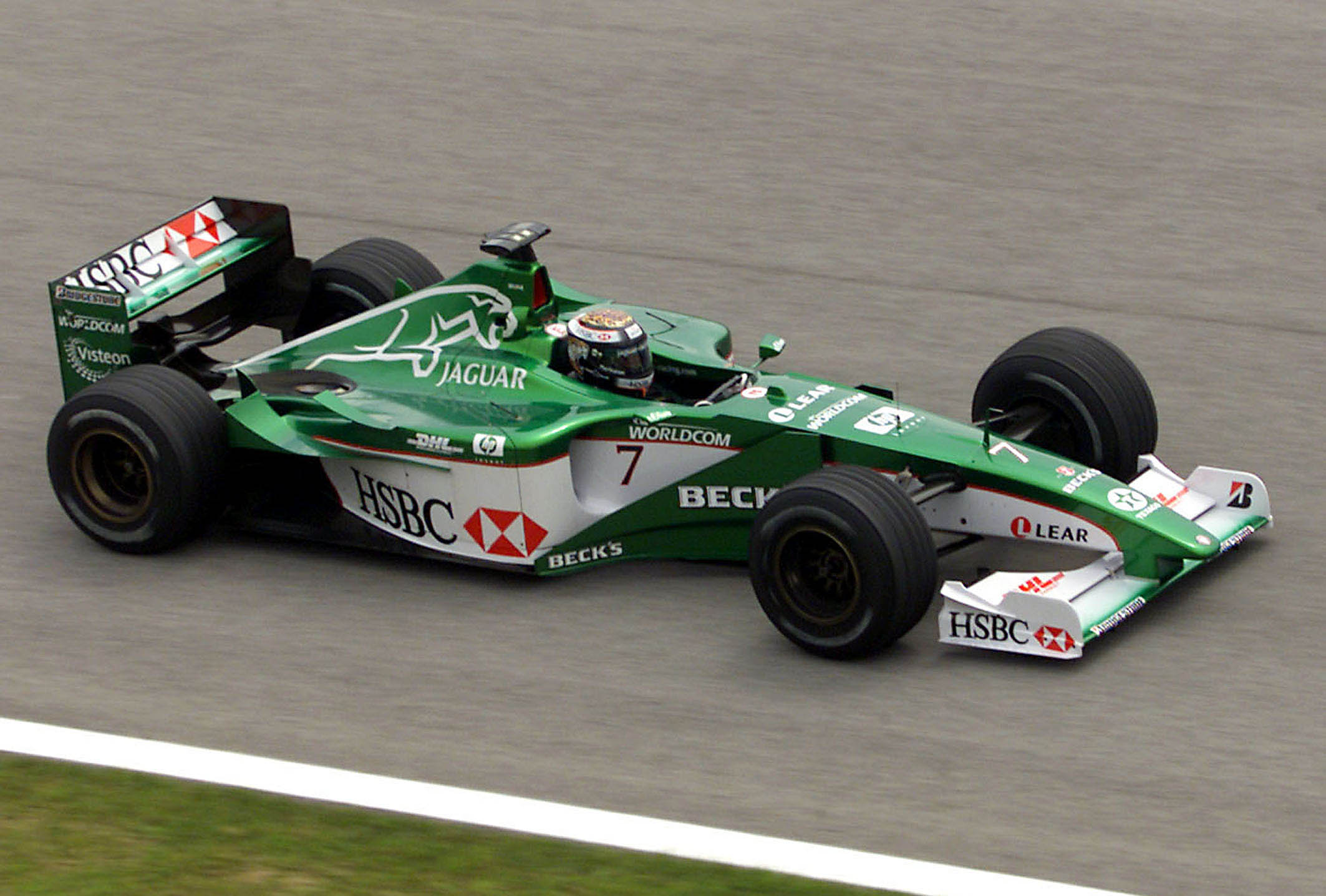 Eddie Irvine Jaguar Austrian Grand Prix 2000