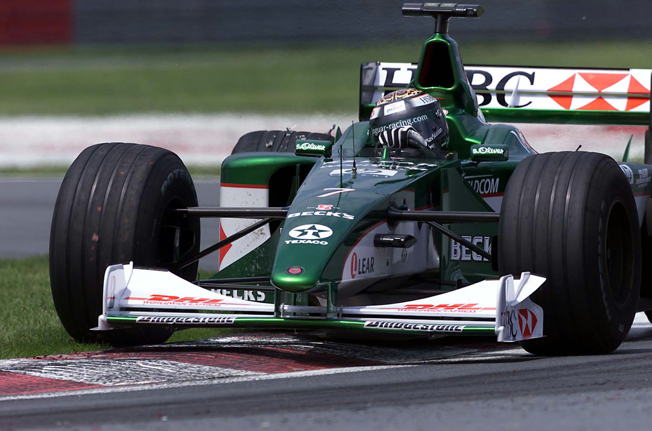 Eddie Irvine Jaguar 2000