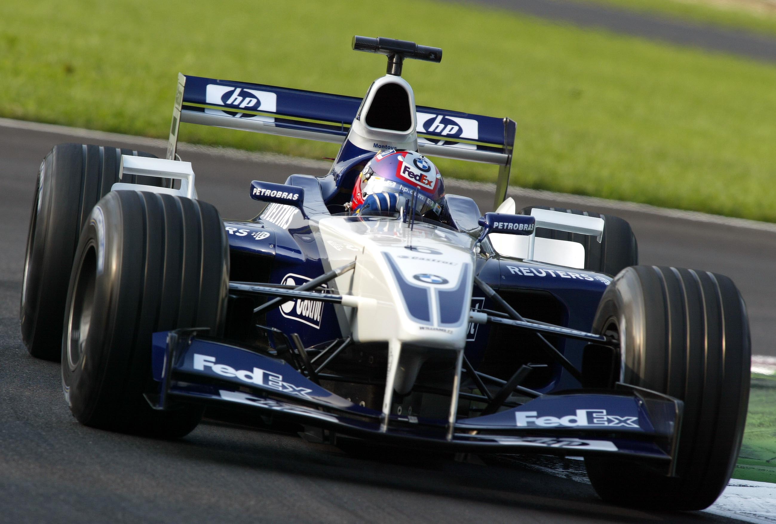 F1 In Monza, Training Am Samstag, Juan Pablo Montoya (bmw Williamsf1, Fw24, Nr. 06) Auf Der Strecke