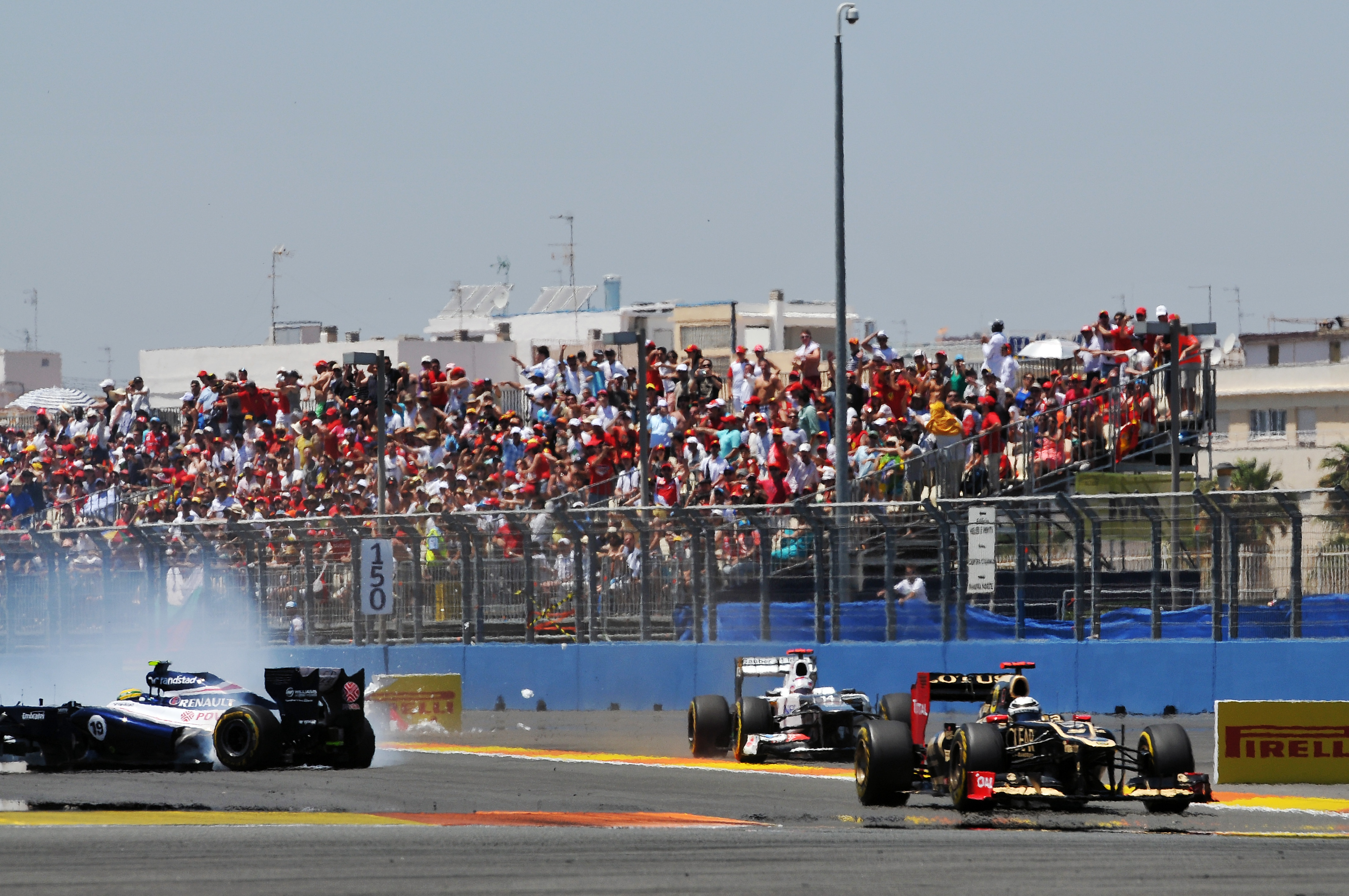 Motor Racing Formula One World Championship European Grand Prix Race Day Valencia, Spain