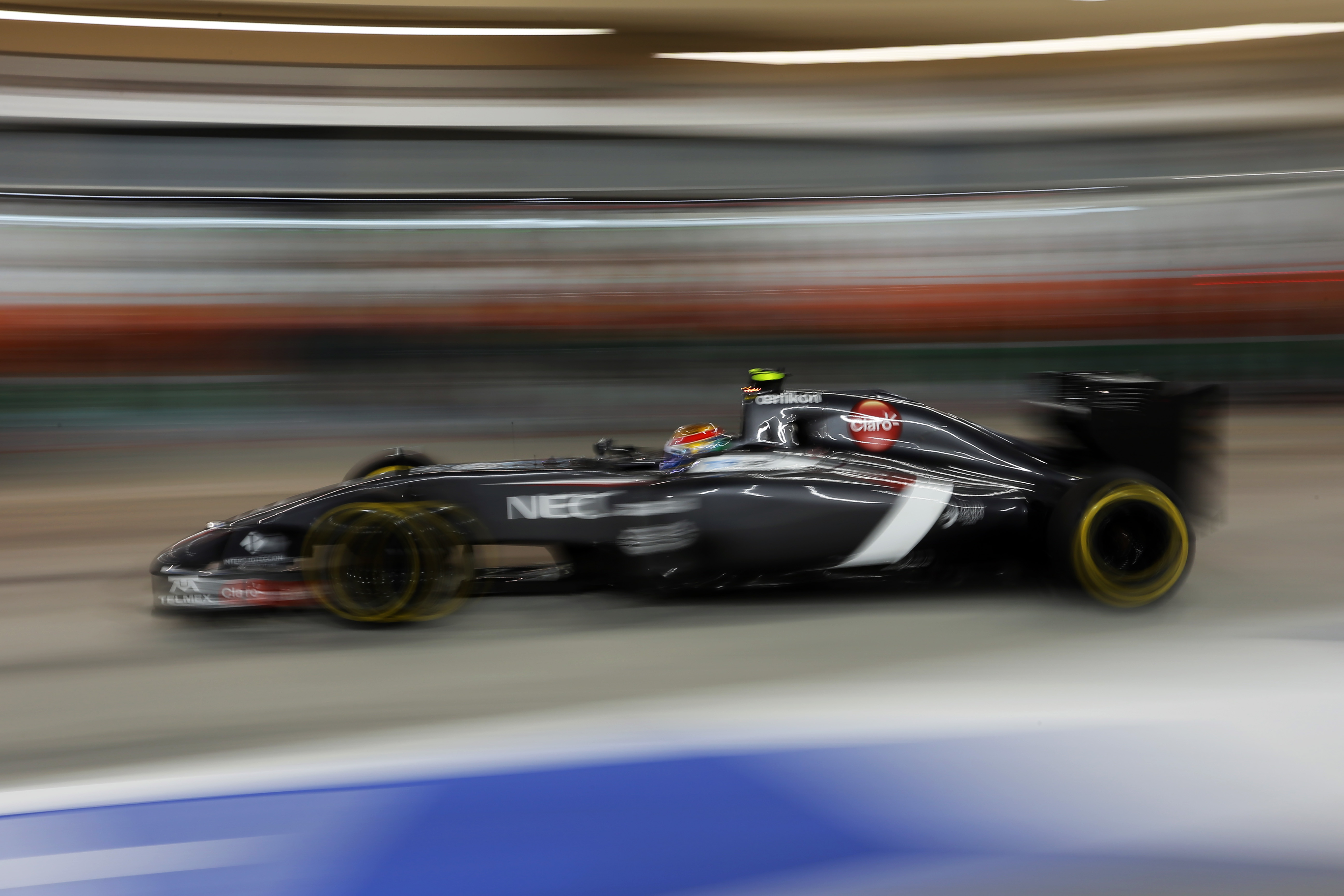 Esteban Gutierrez, Sauber, Bahrain Grand Prix 2014