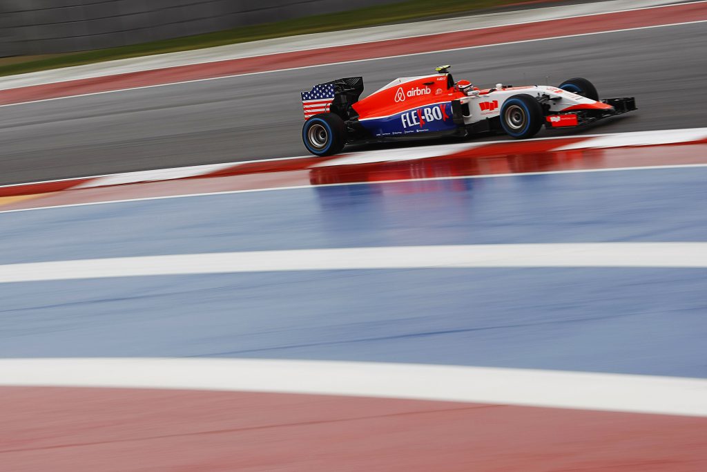 Alexander Rossi Manor United States Grand Prix 2015 Austin F1