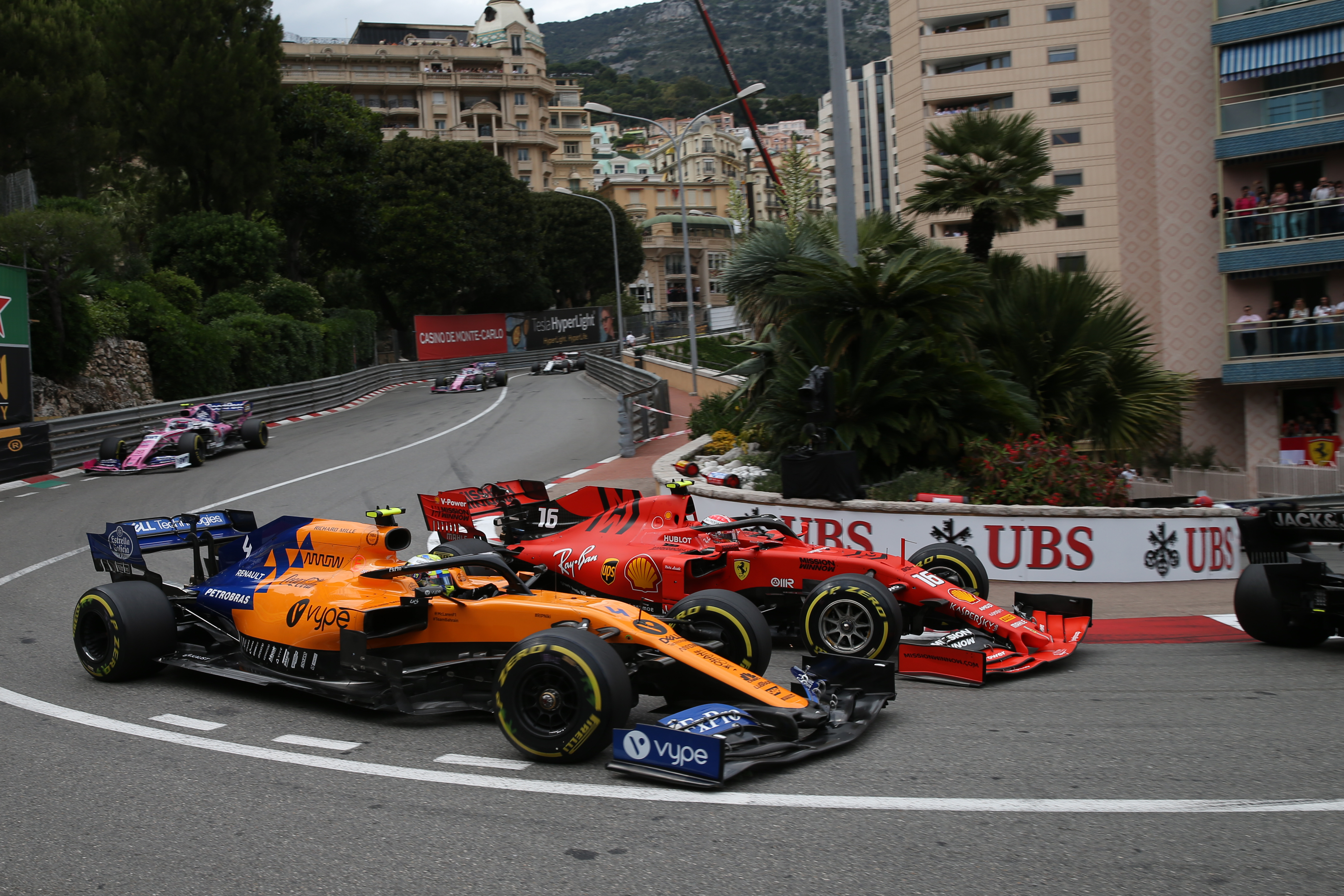 Norris Leclerc Ferrari F1 2021