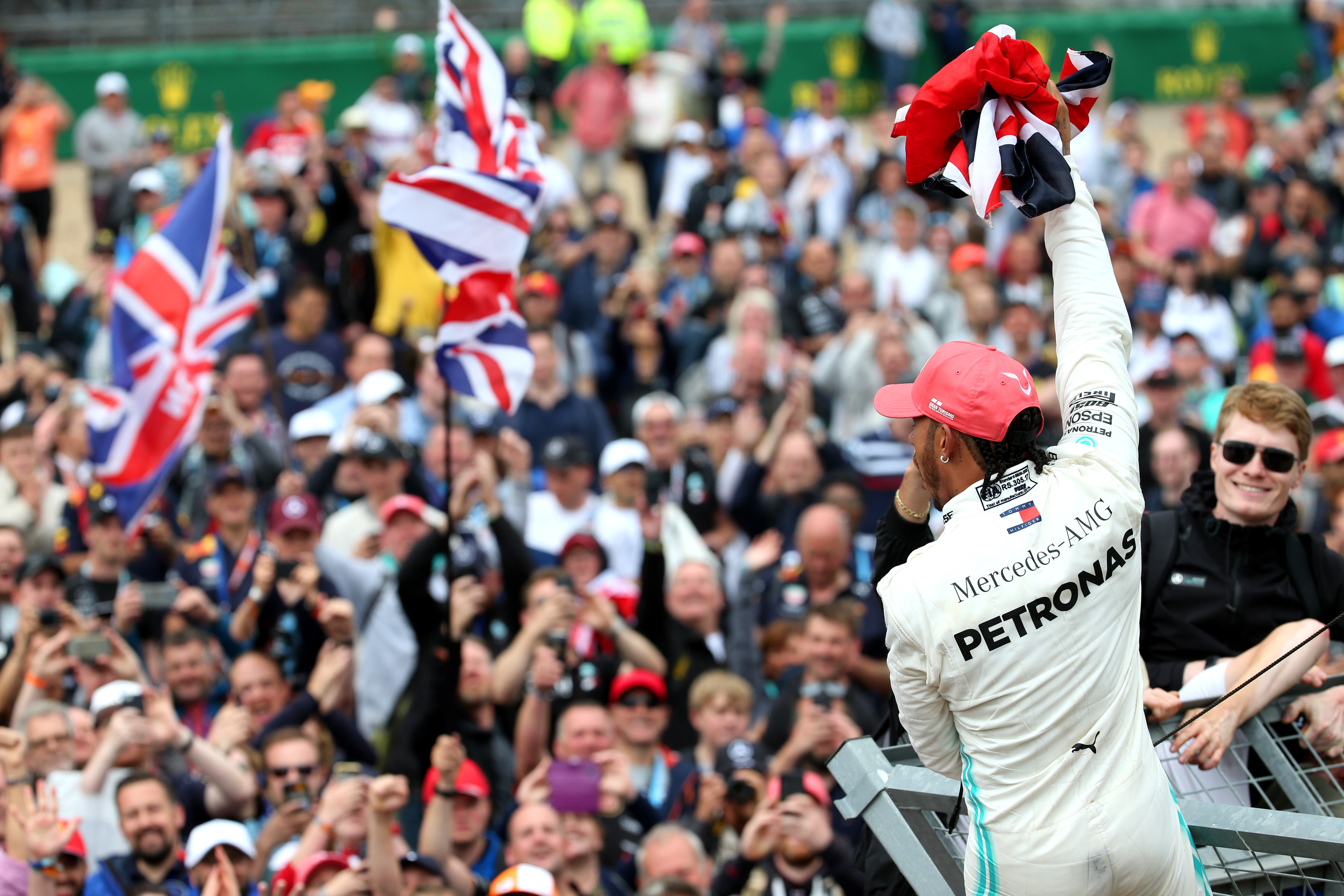 Motor Racing Formula One World Championship British Grand Prix Race Day Silverstone, England