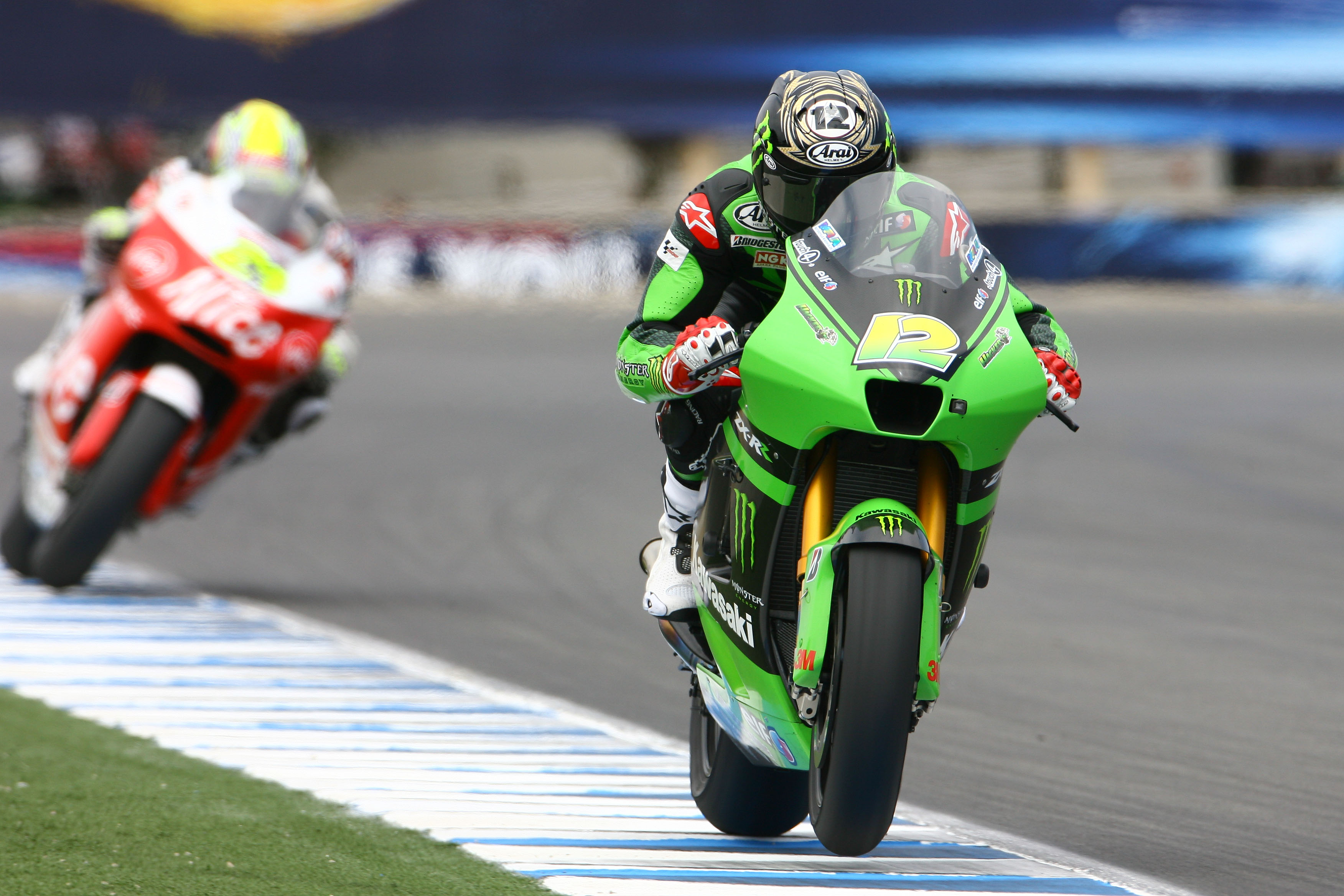 Jamie Hacking Kawasaki Laguna Seca MotoGP 2008