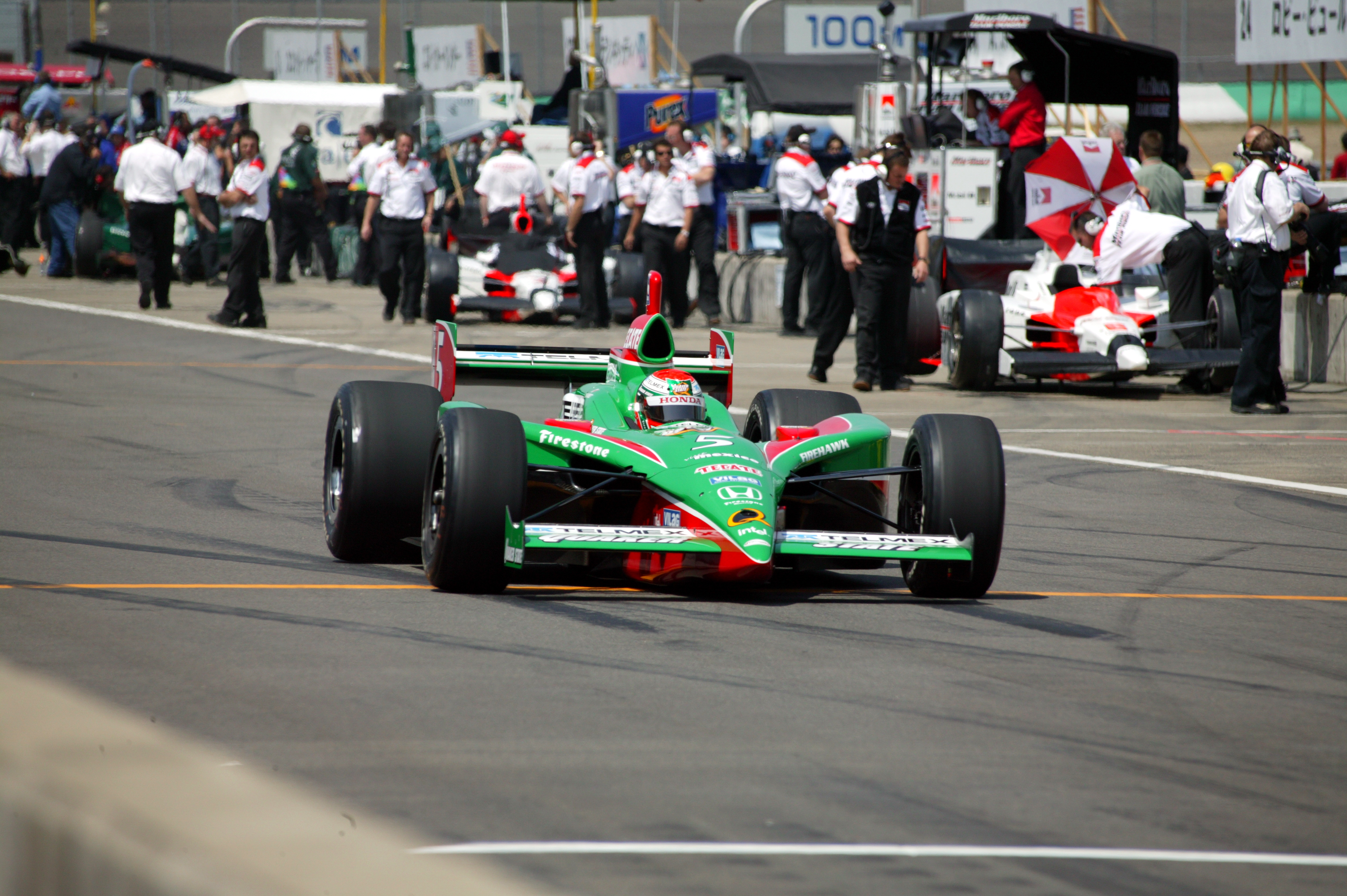 Adrian Fernandez IndyCar Motegi