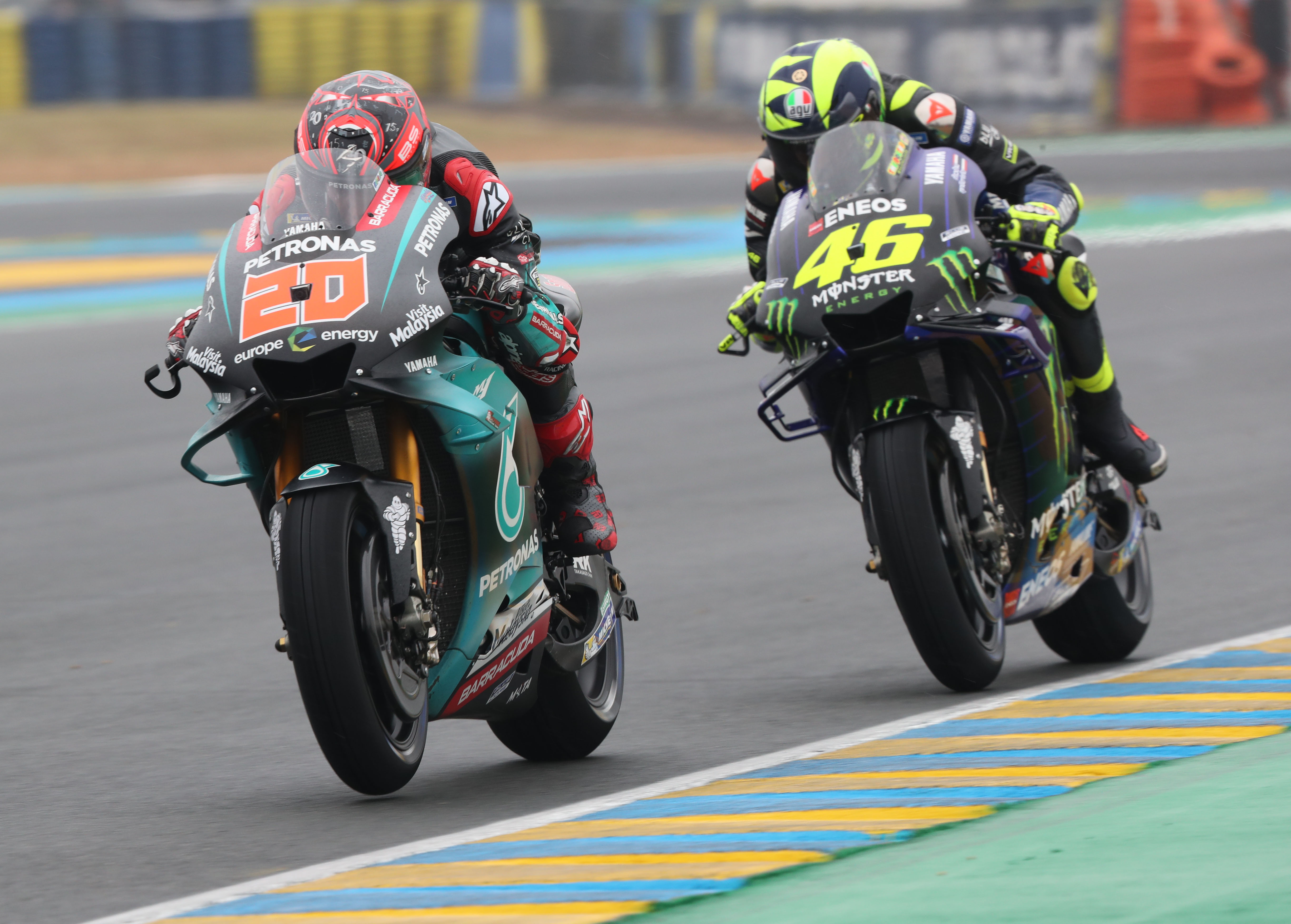 Quartararo, Rossi, French MotoGP 2019