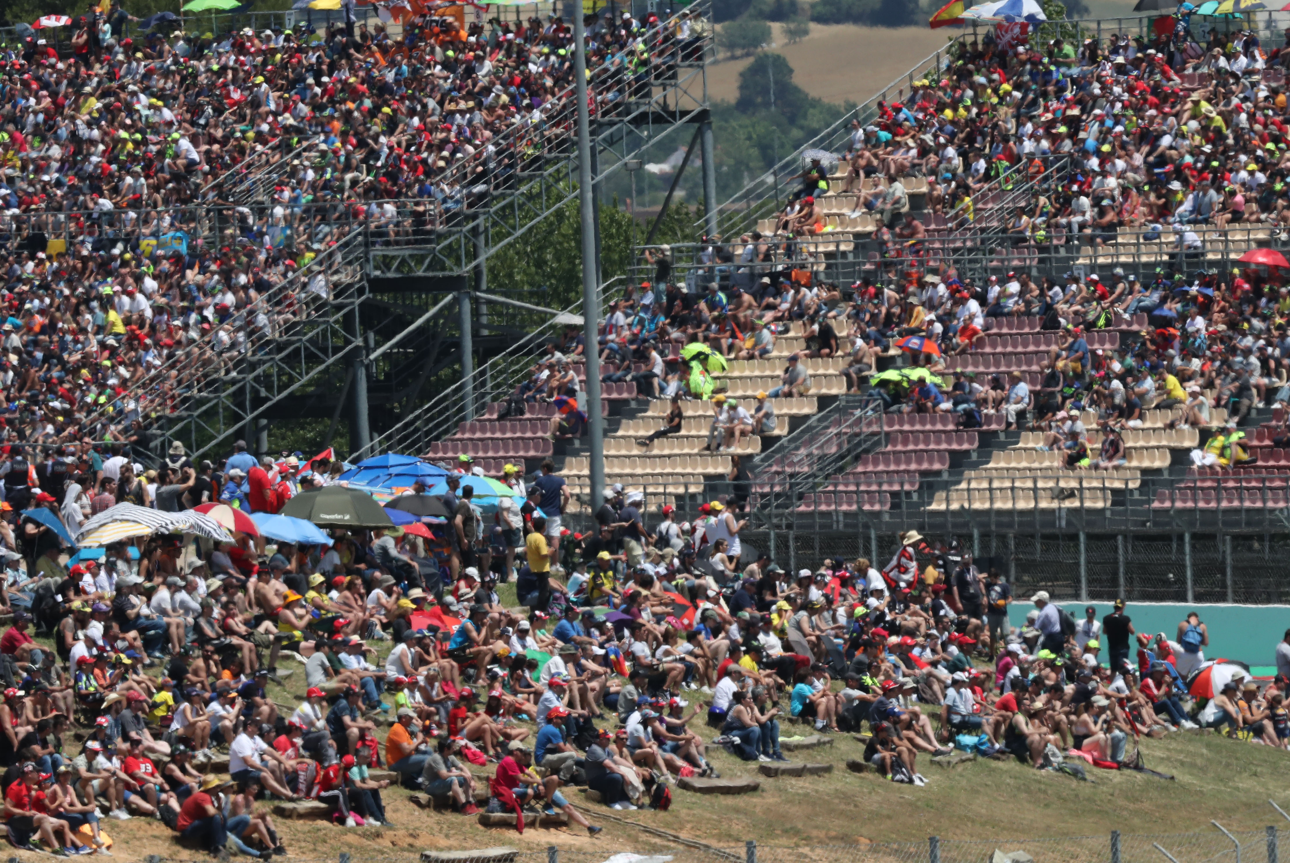 MotoGP Barcelona crowds 2019