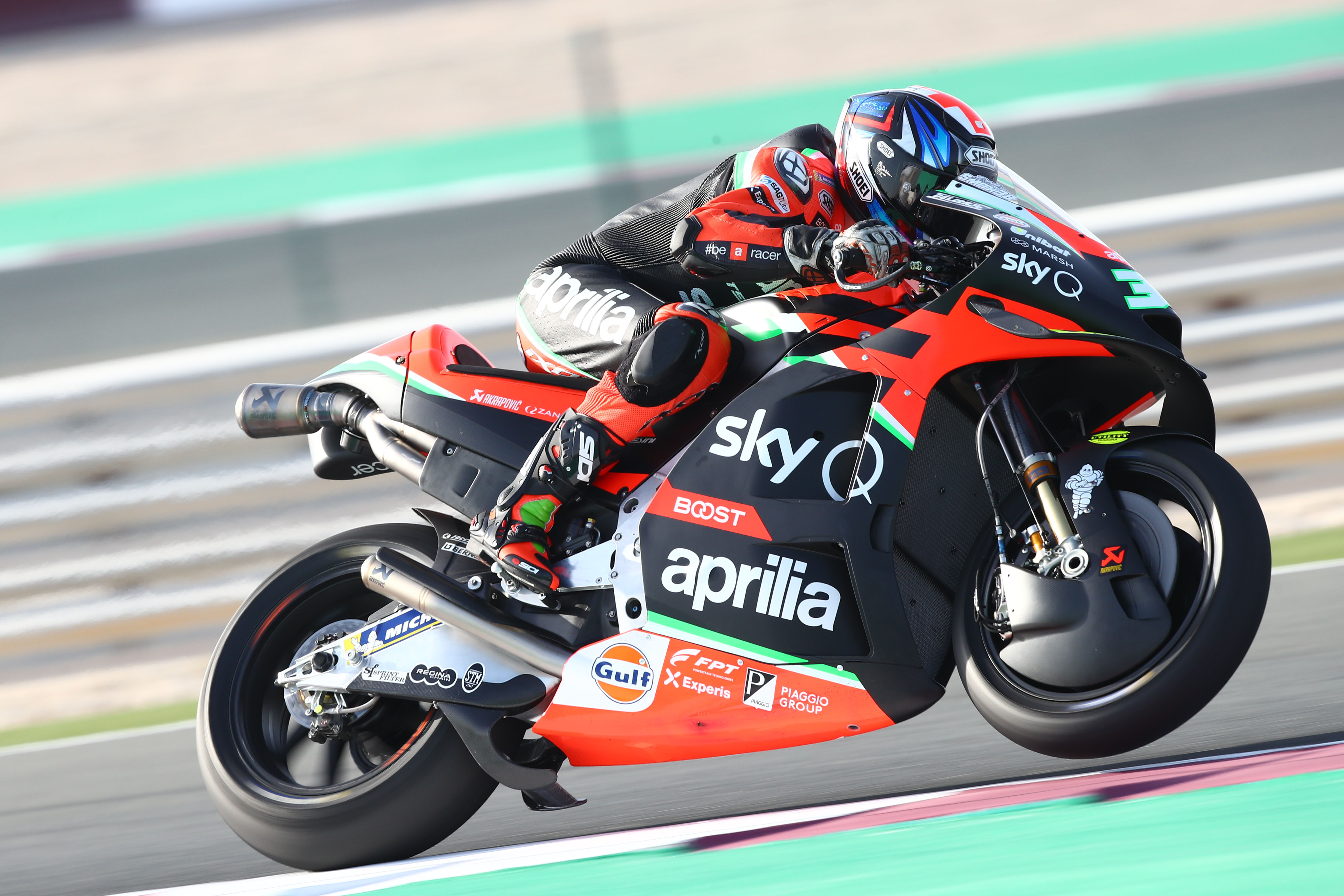 Bradley Smith Aprilia Qatar MotoGP testing 2020