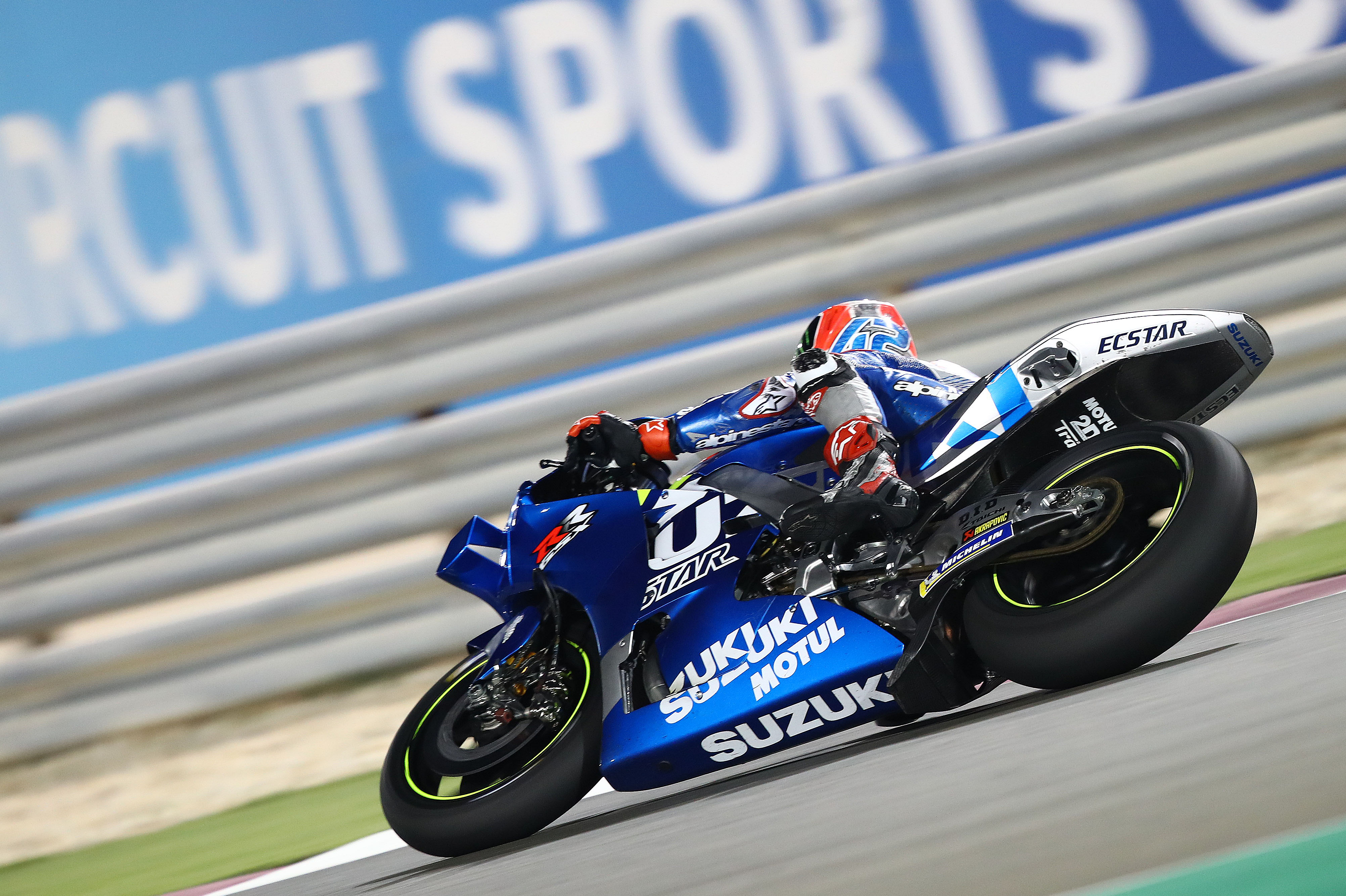 Alex Rins Suzuki Qatar MotoGP testing 2020