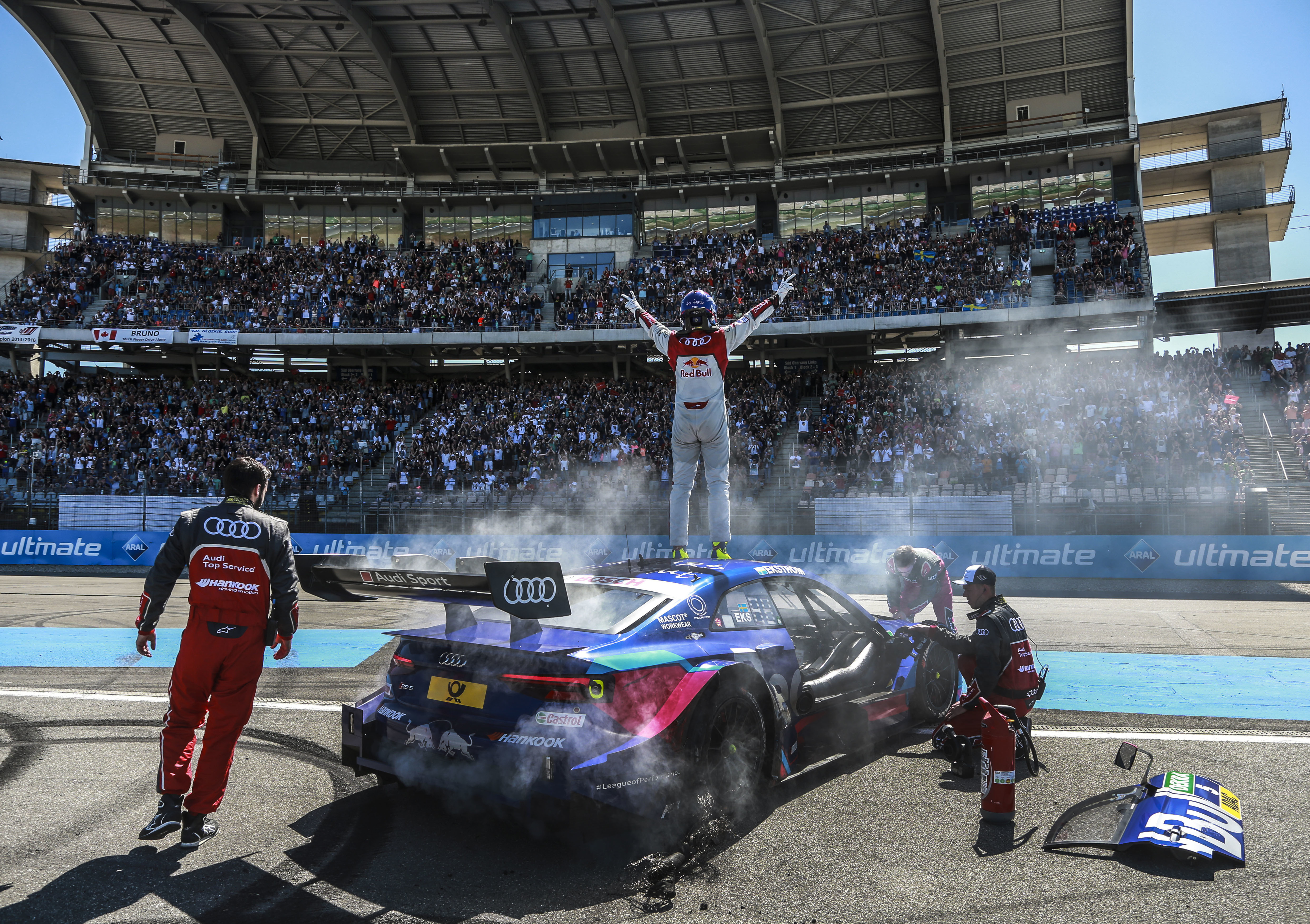 Mattias Ekstrom Audi DTM Hockenheim 2018