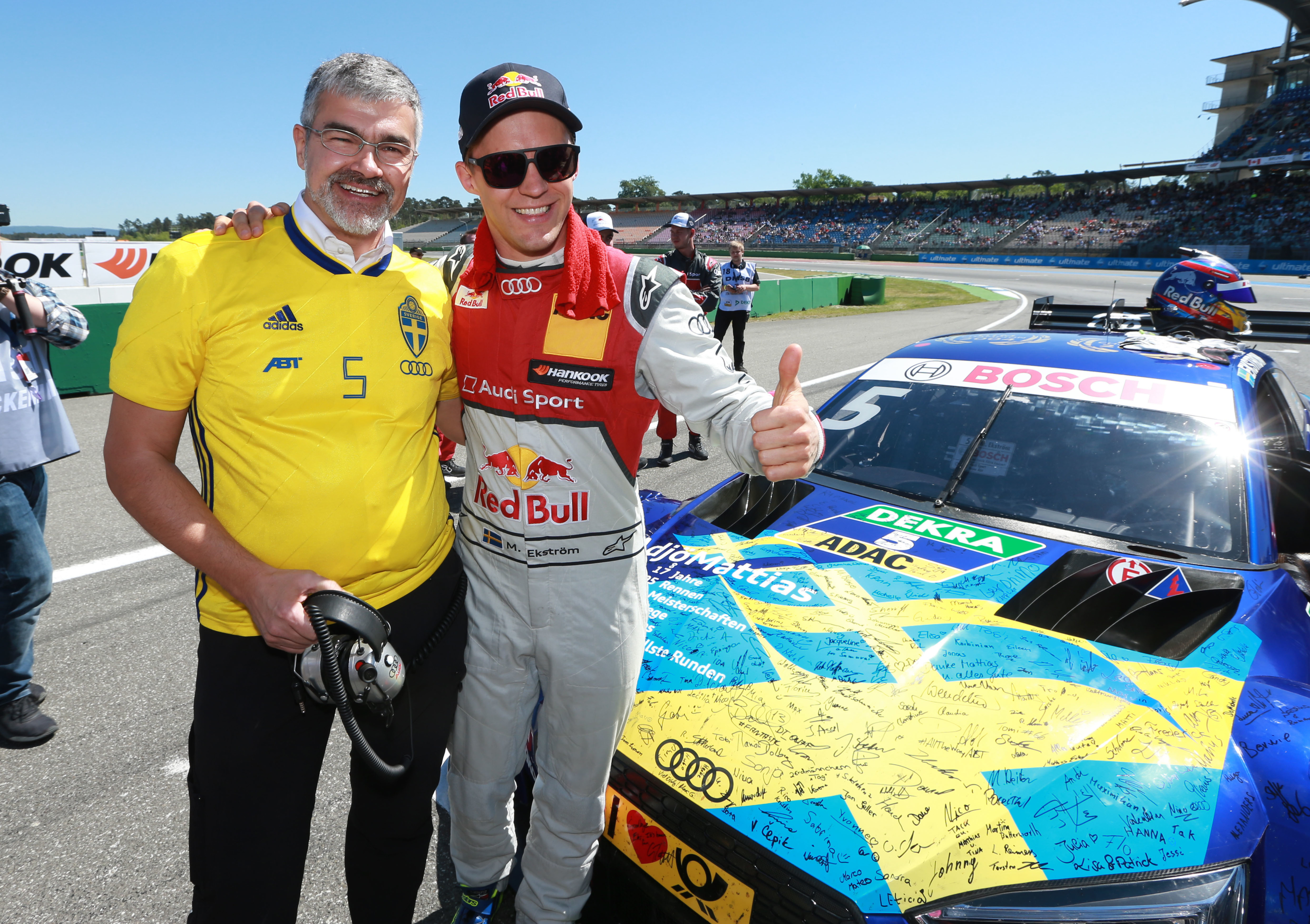 Mattias Ekstrom Audi DTM Hockenheim 2018