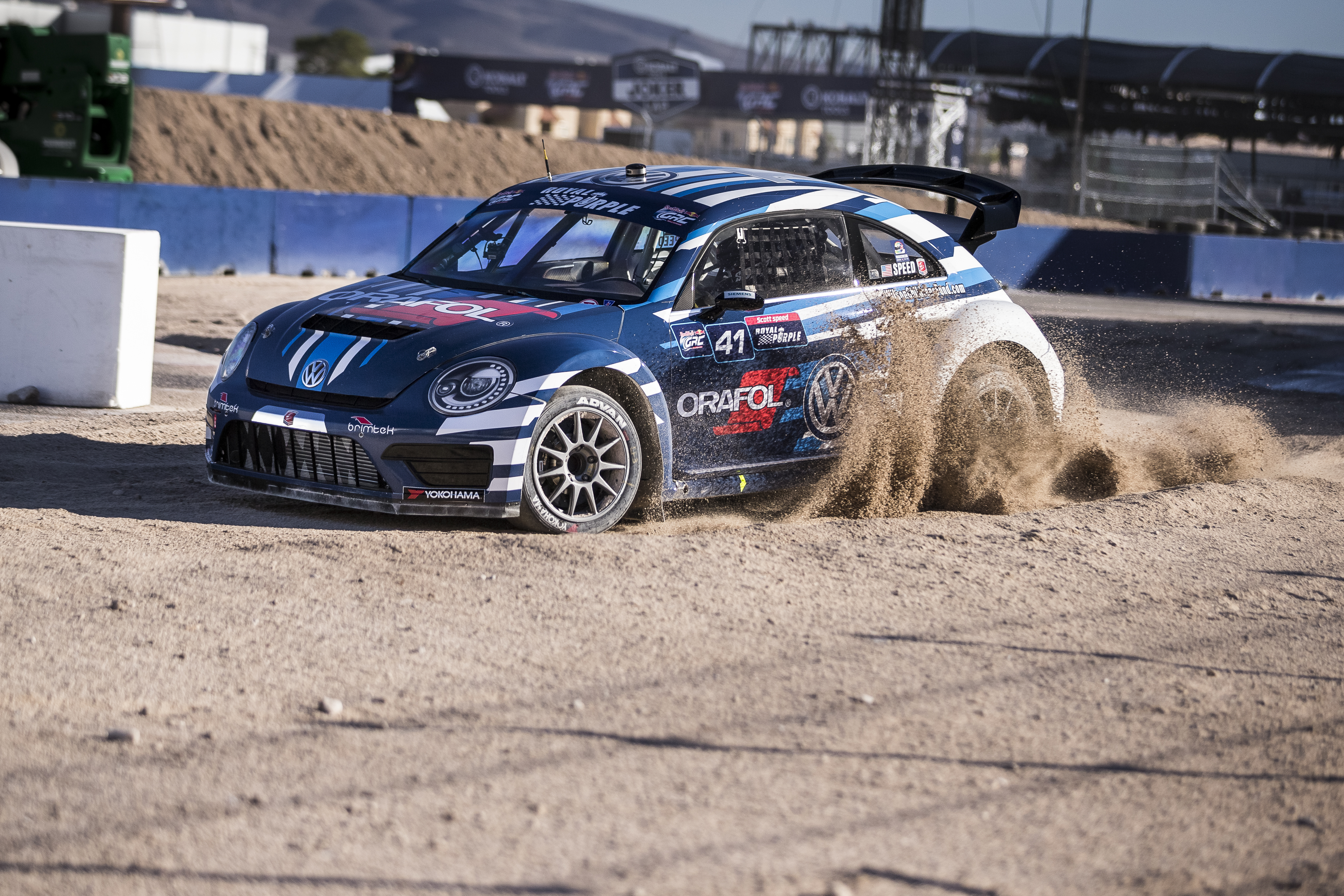 Scott Speed Andretti Volkswagen Beetle Global Rallycross 2015