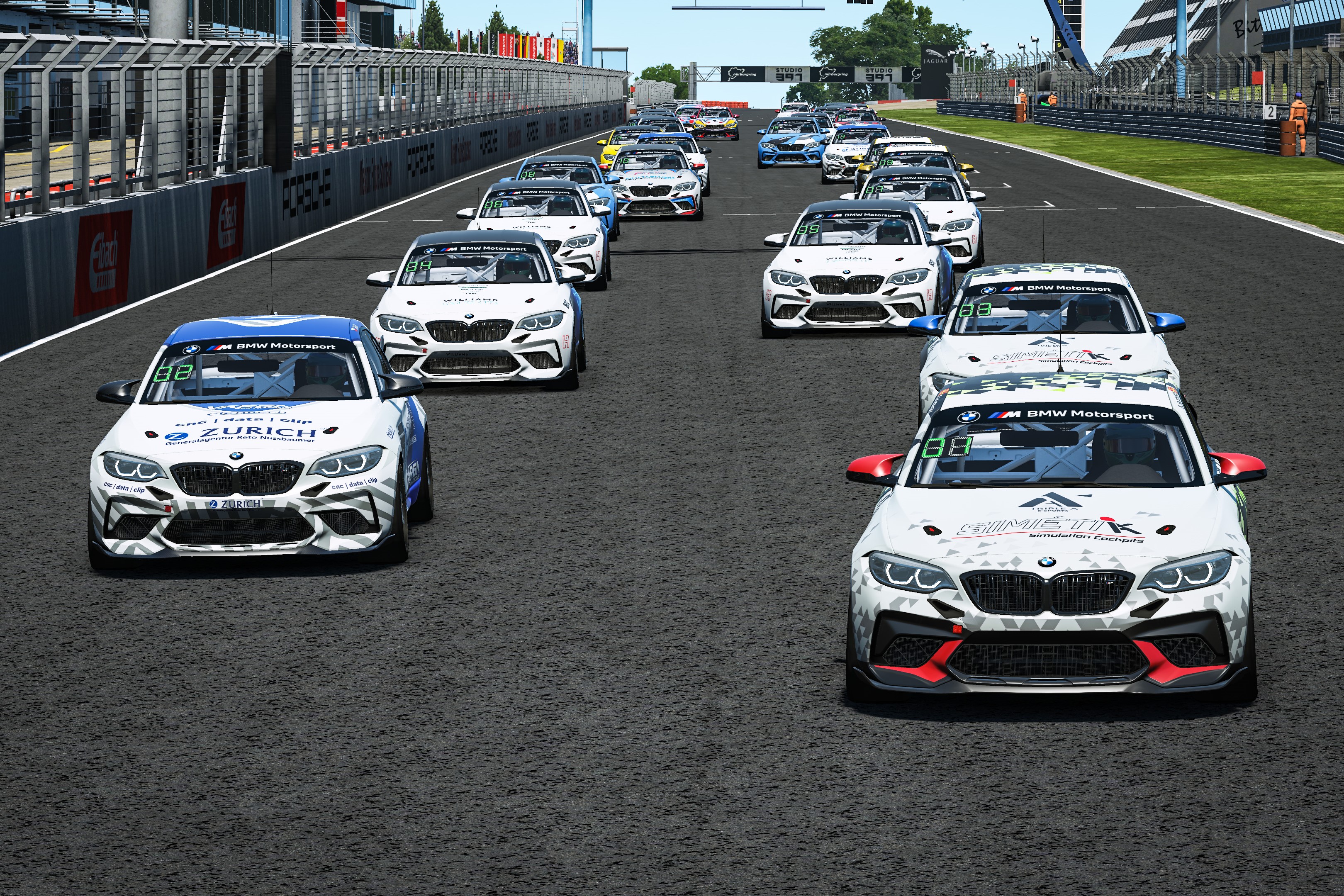 Bmw M2 Round 4 Race Start