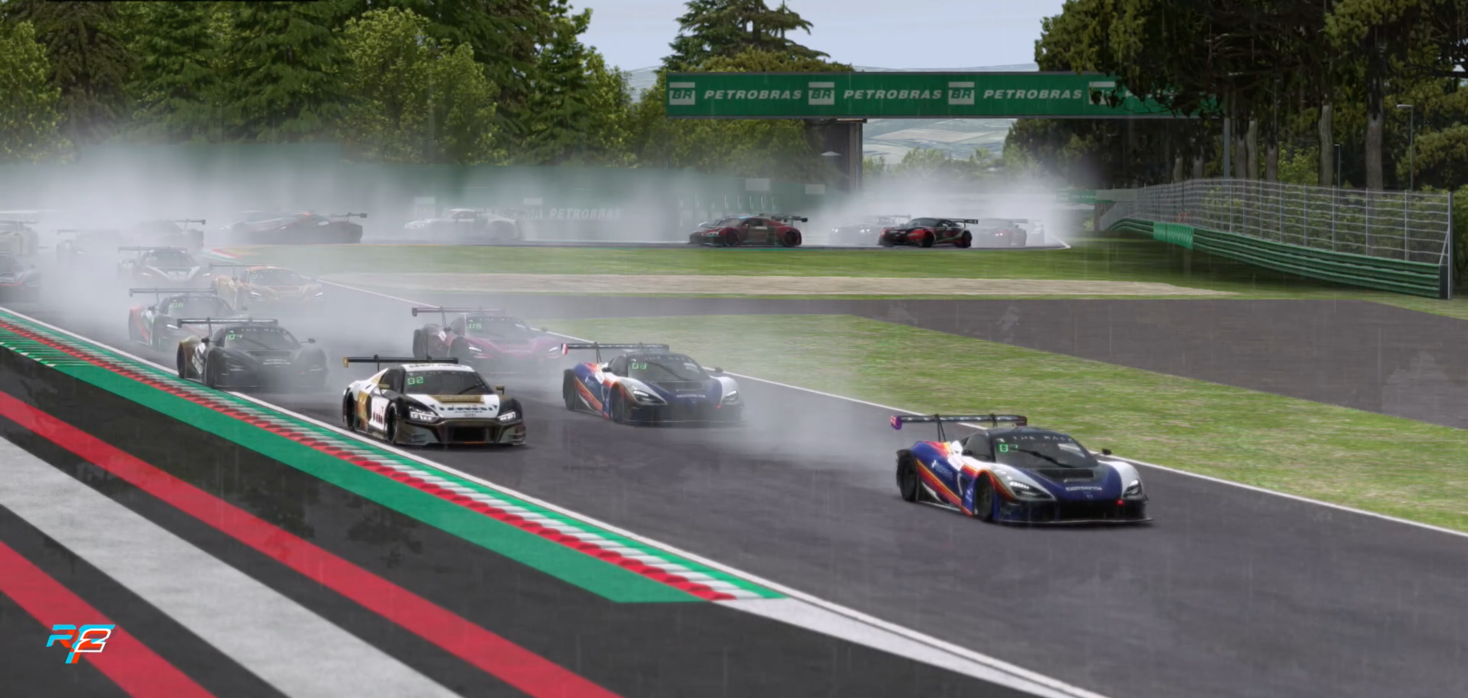 Gt Challenge R4 Main Race Start Pic