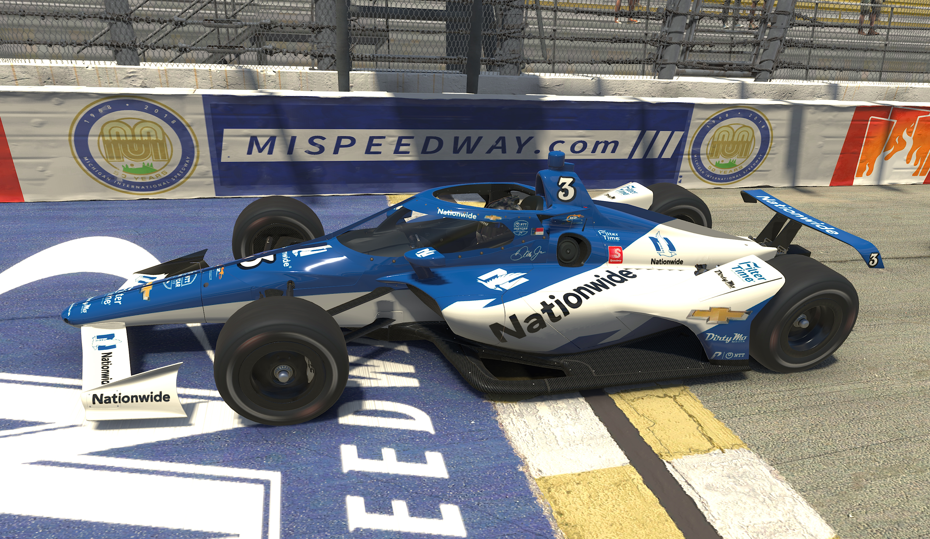 Dale Earnhardt Jr IndyCar iRacing