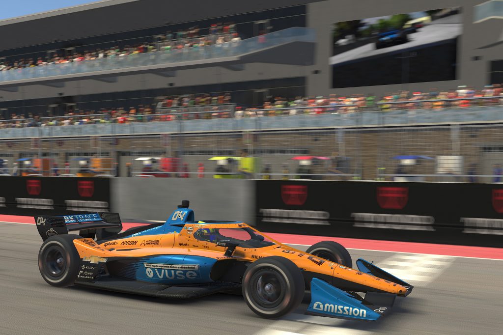 Lando Norris wins Austin IndyCar iRacing