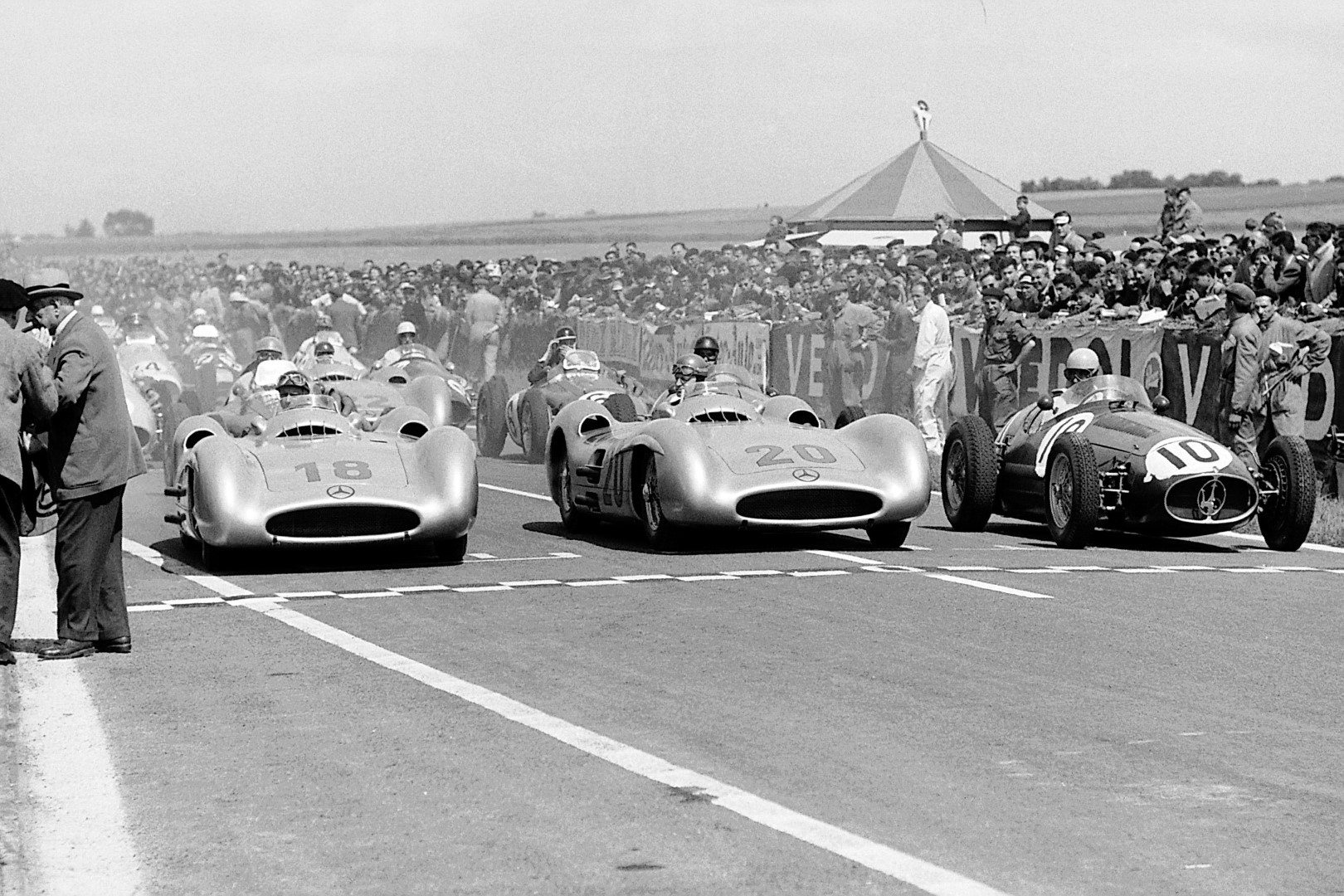 Juan Manuel Fangio, 1954 French Grand Prix