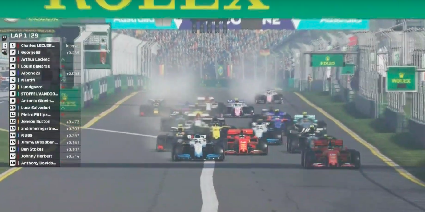 F1 Virtual Grand Prix Series 2020