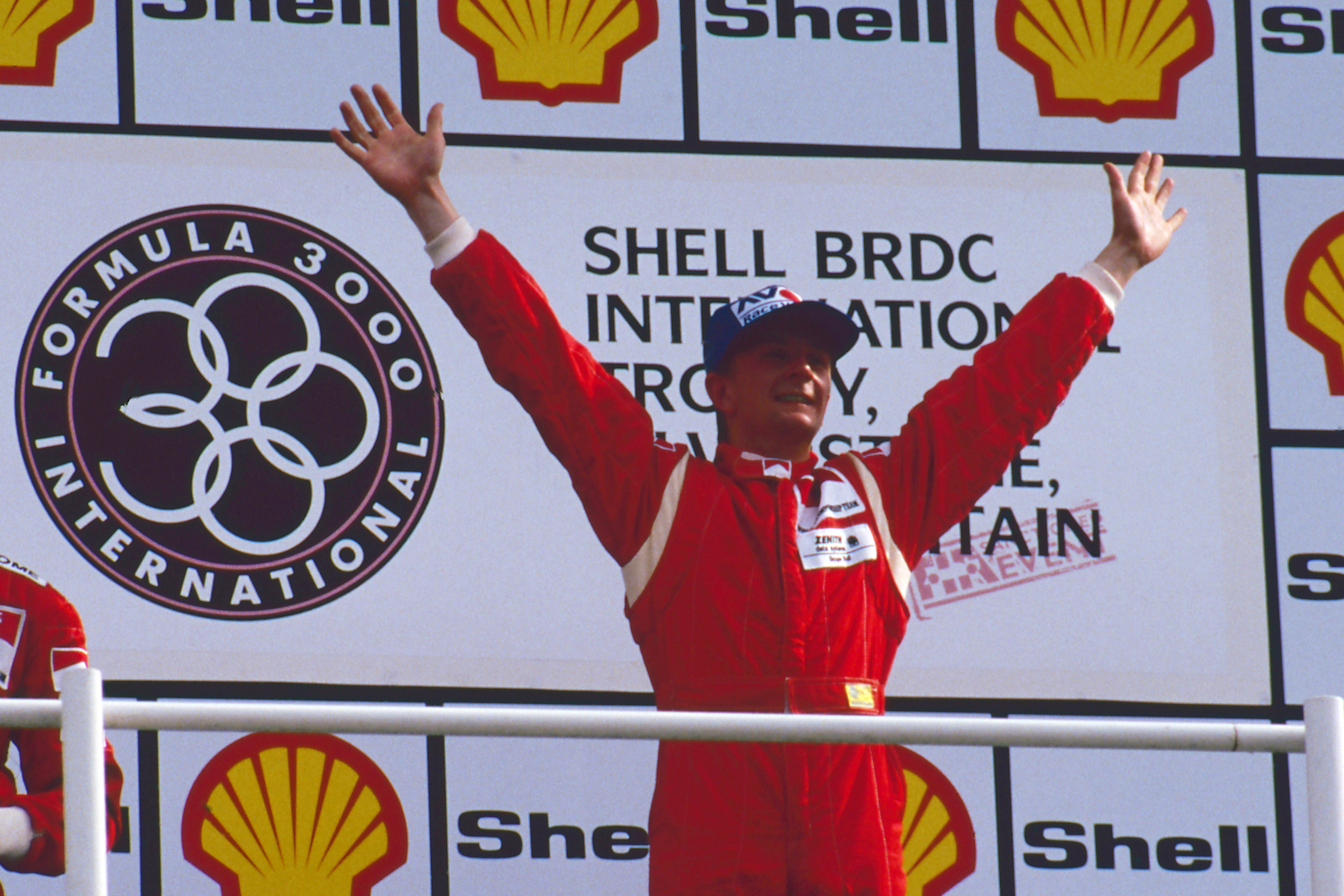 Allan McNish wins Silverstone F3000 1990