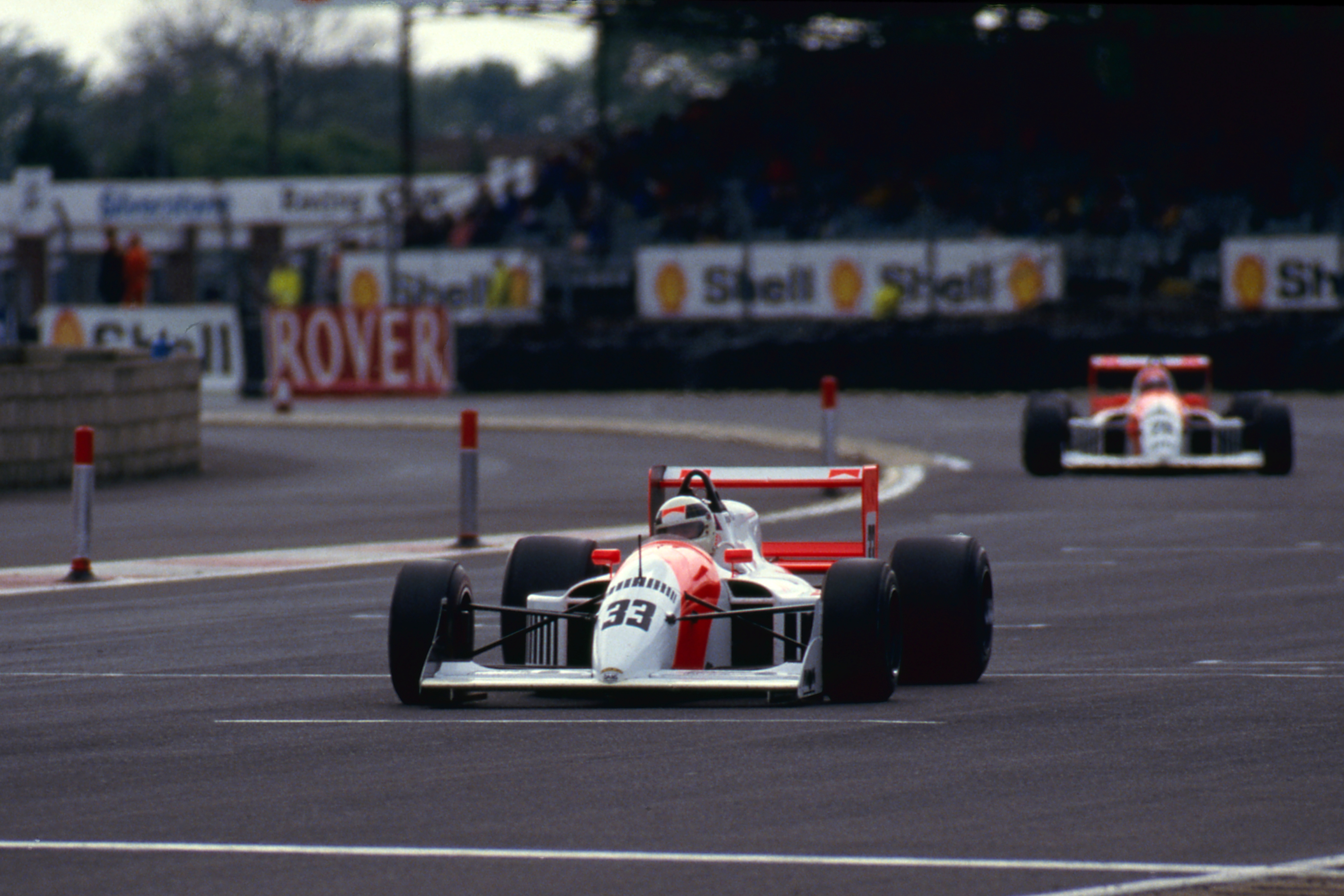 Allan McNish Erik Comas DAMS Silverstone 1990