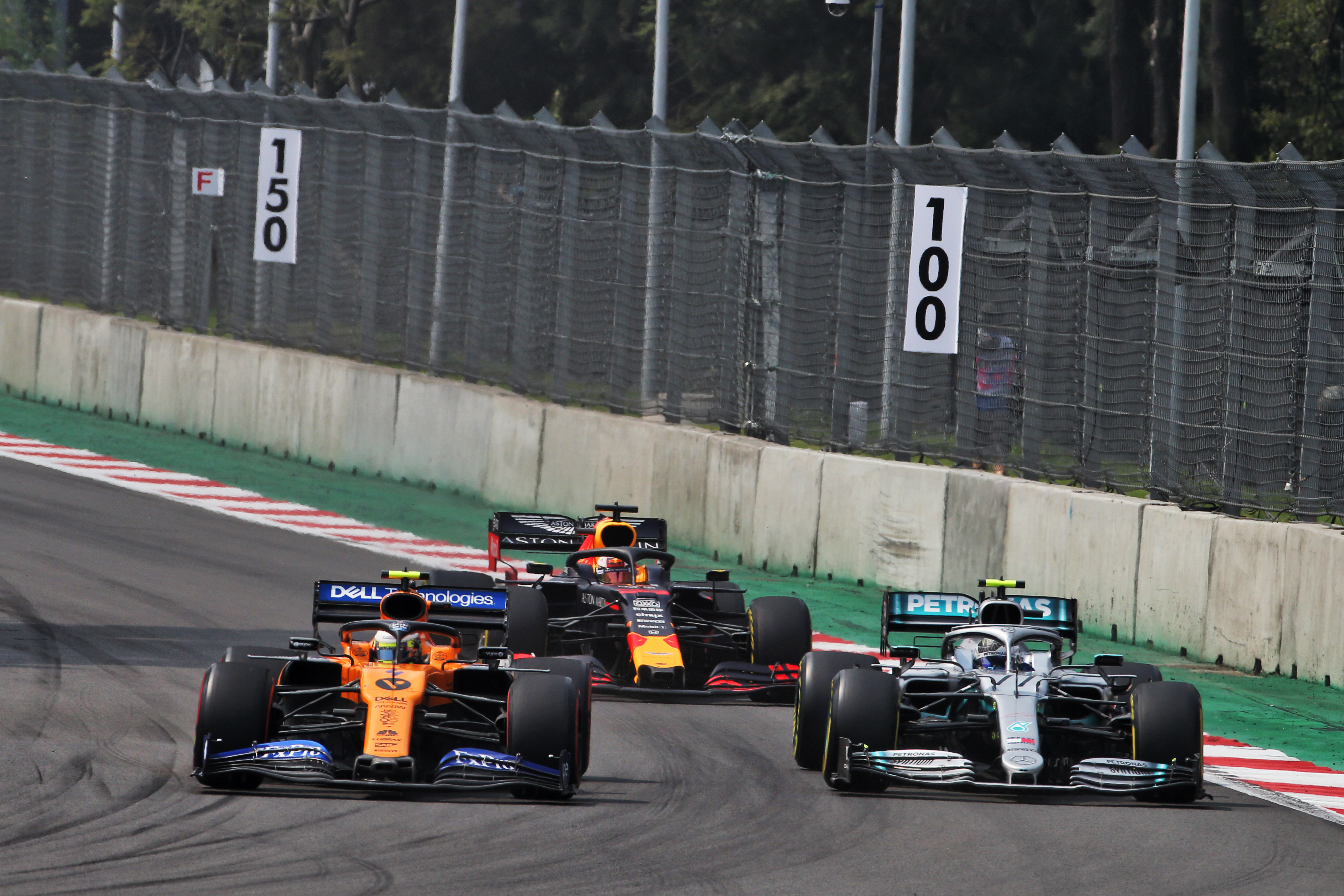 McLaren Mercedes Red Bull Mexican Grand Prix 2019