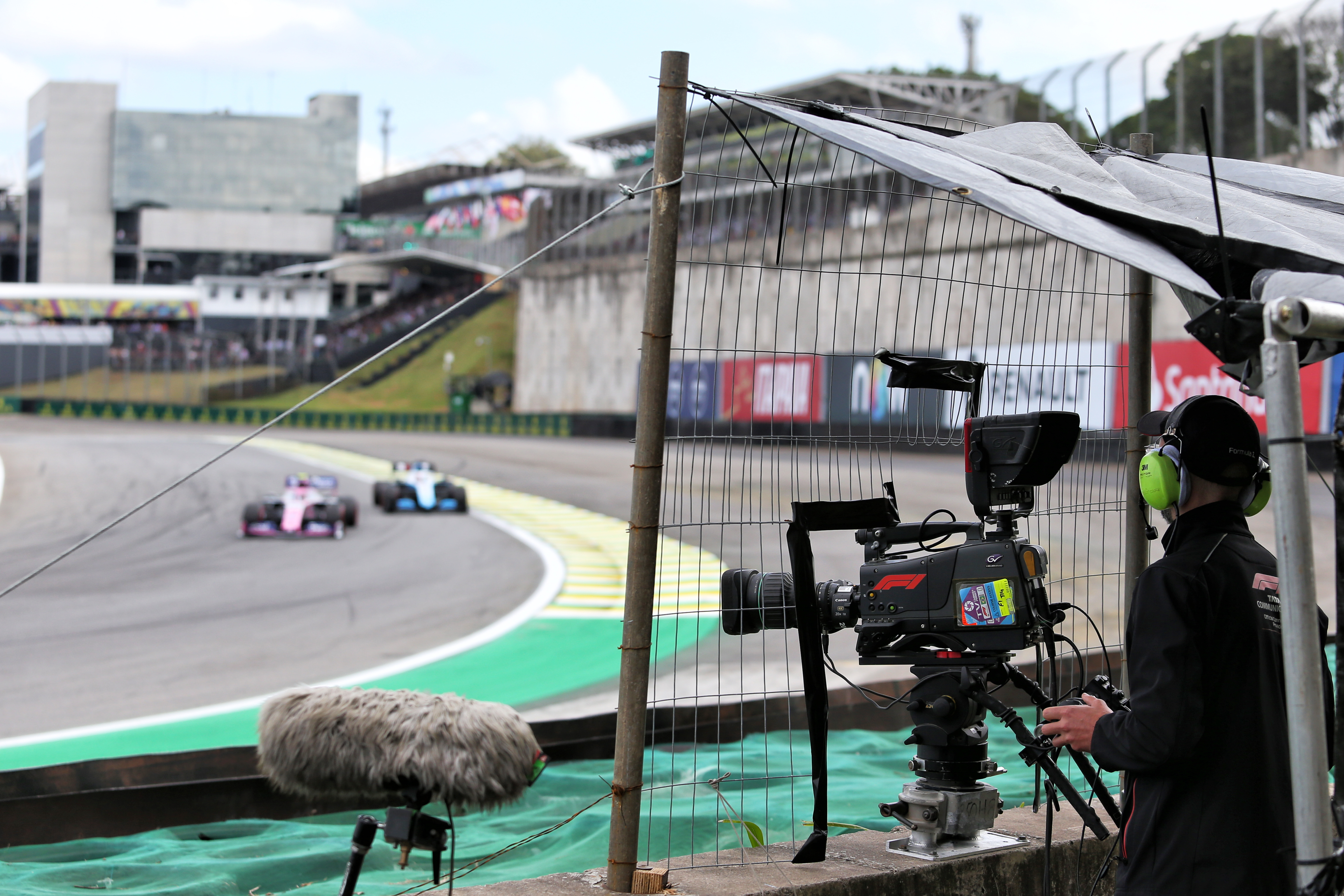 Motor Racing Formula One World Championship Brazilian Grand Prix Qualifying Day Sao Paulo, Brazil