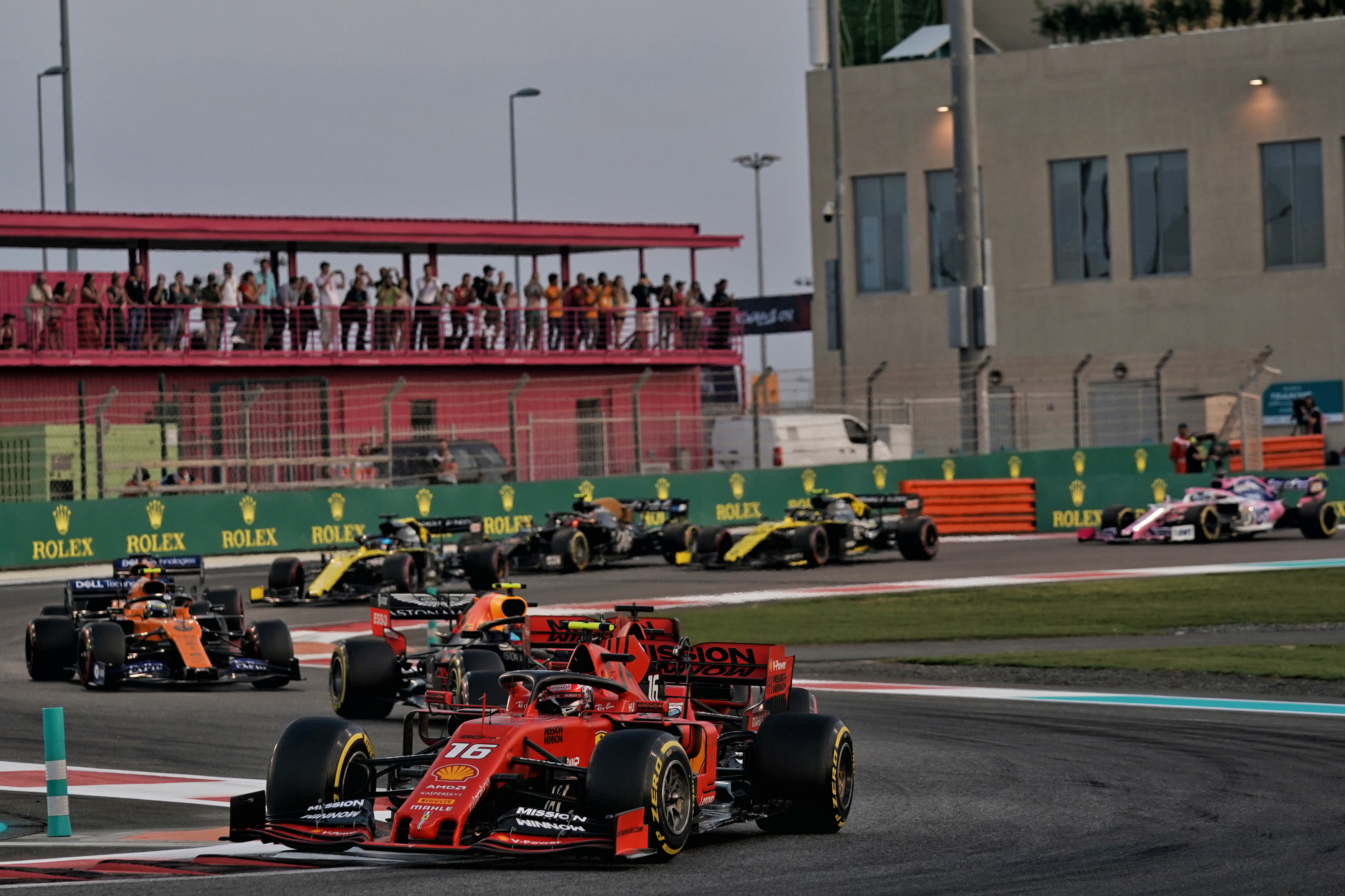 Motor Racing Formula One World Championship Abu Dhabi Grand Prix Race Day Abu Dhabi, Uae