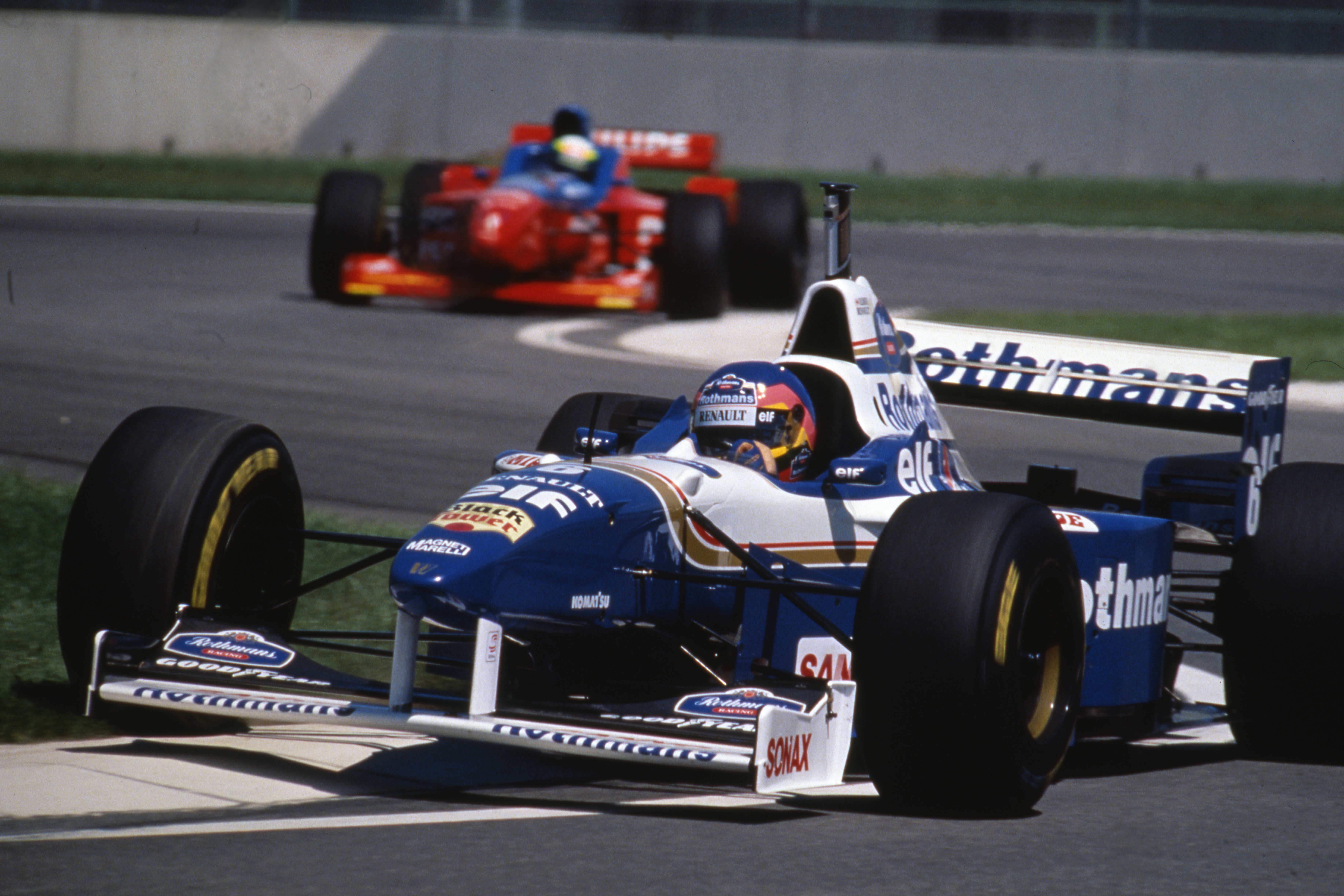 Jacques Villeneuve Williams San Marino Grand Prix 1996 Imola