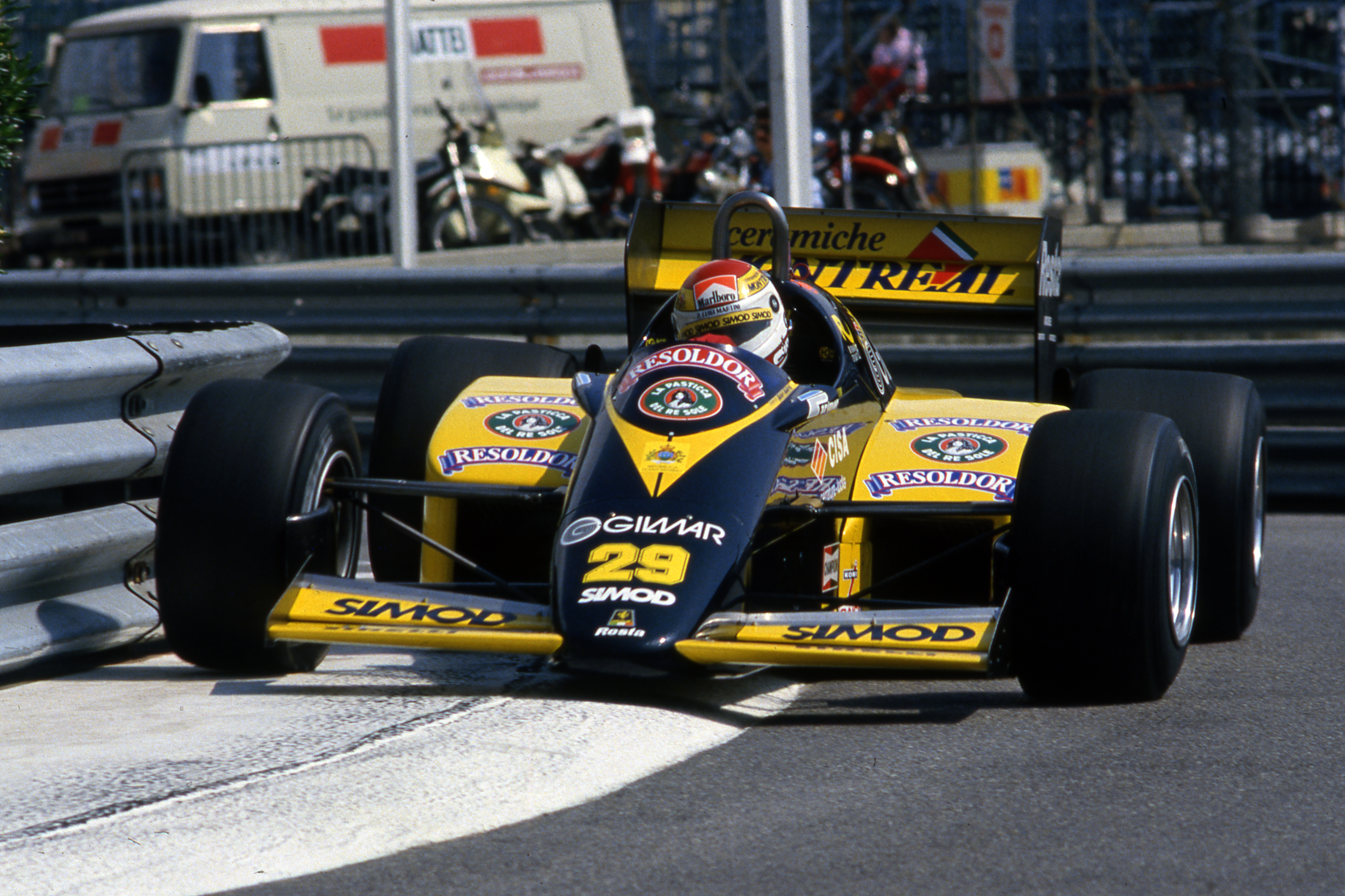 Pierluigi Martini Minardi Monaco Grand Prix 1985