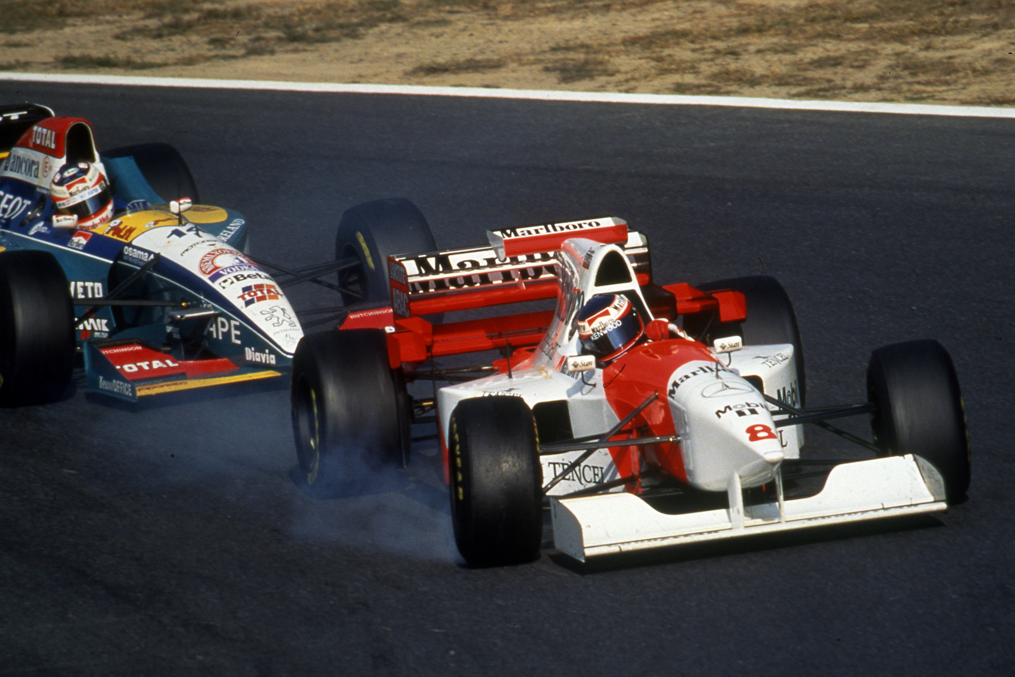 Jan Magnussen McLaren Pacific Grand Prix 1995 Aida