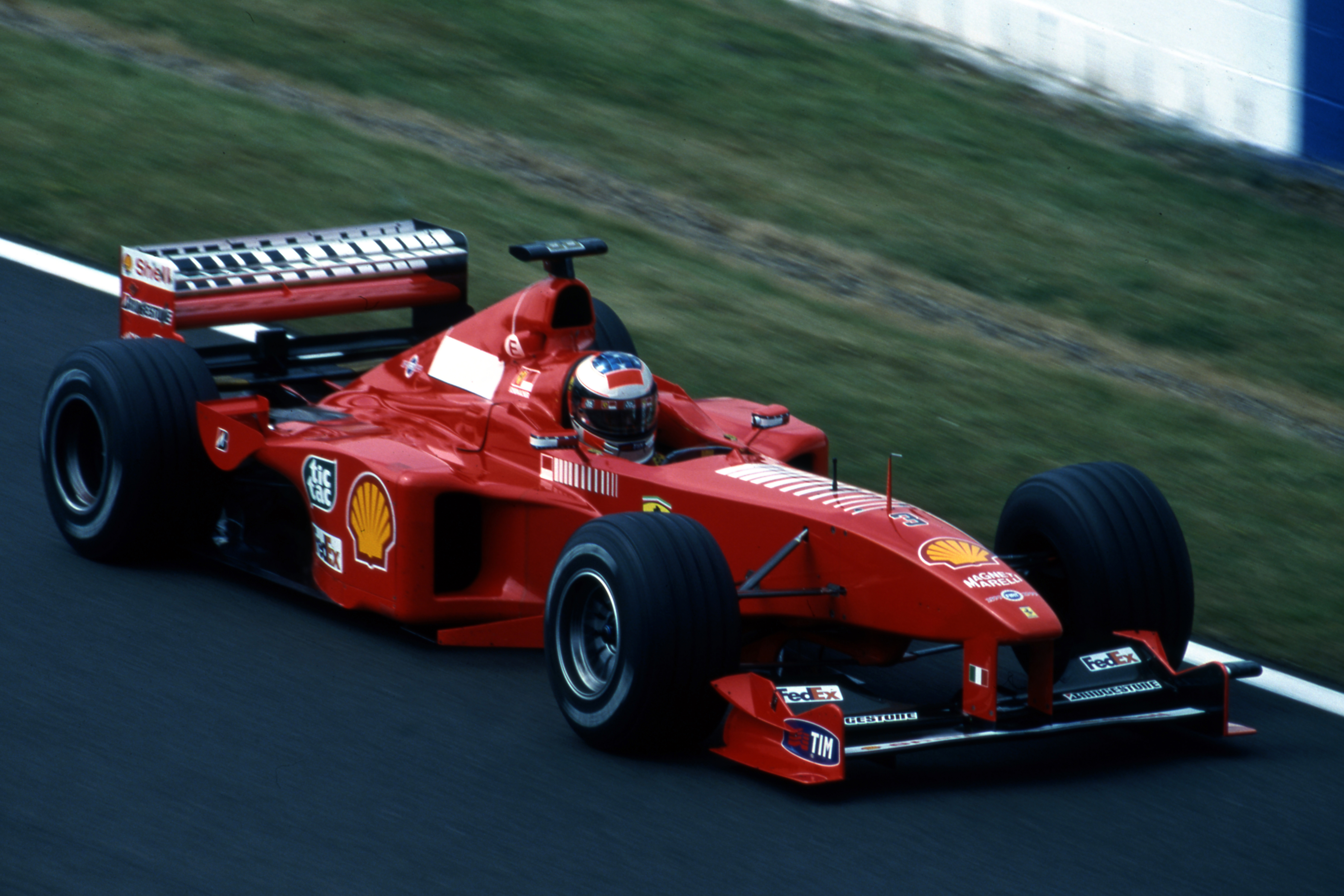 Michael Schumacher Ferrari British Grand Prix 1999 Silverstone