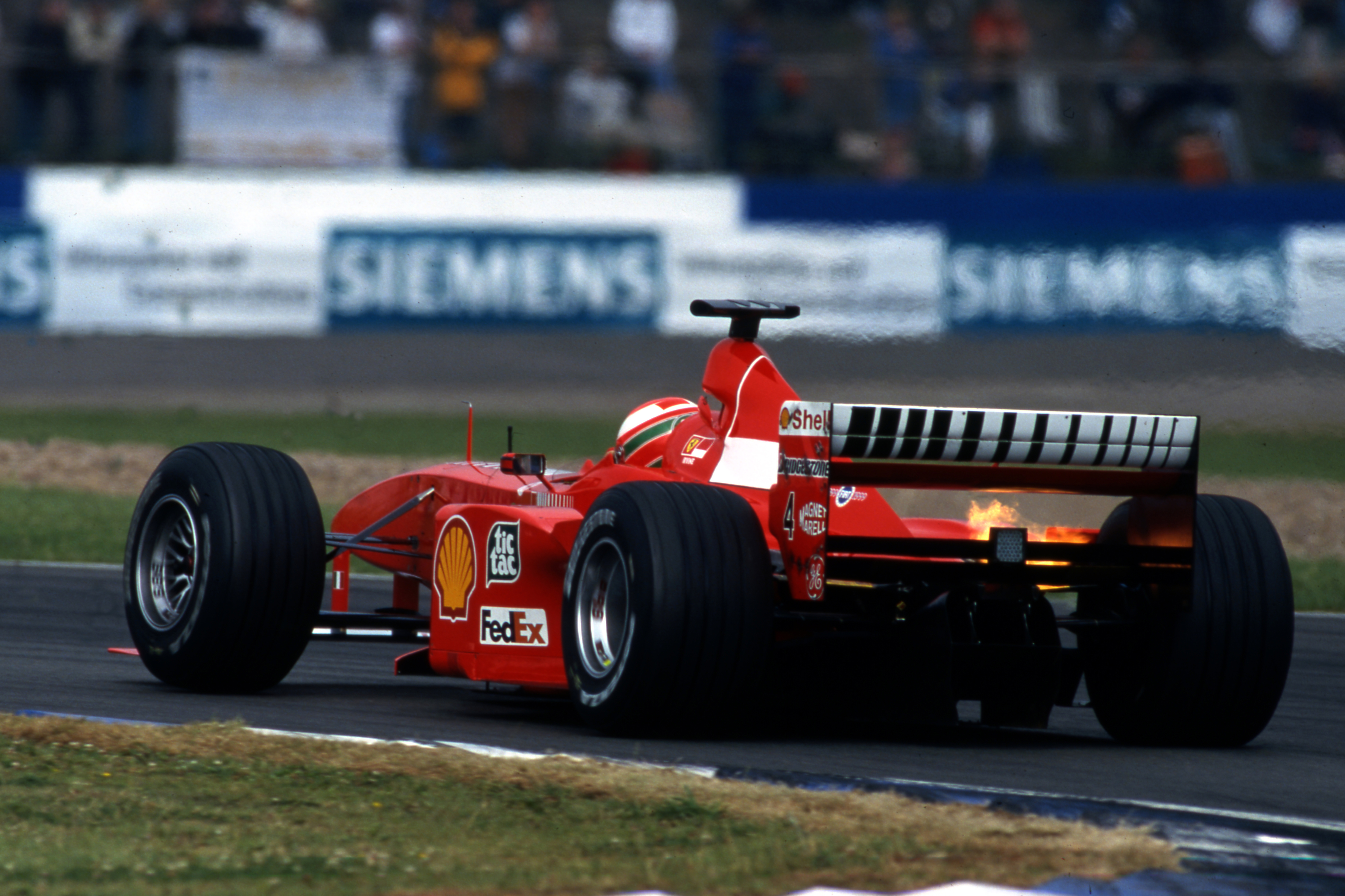 Eddie Irvine Ferrari British Grand Prix 1999 Silverstone