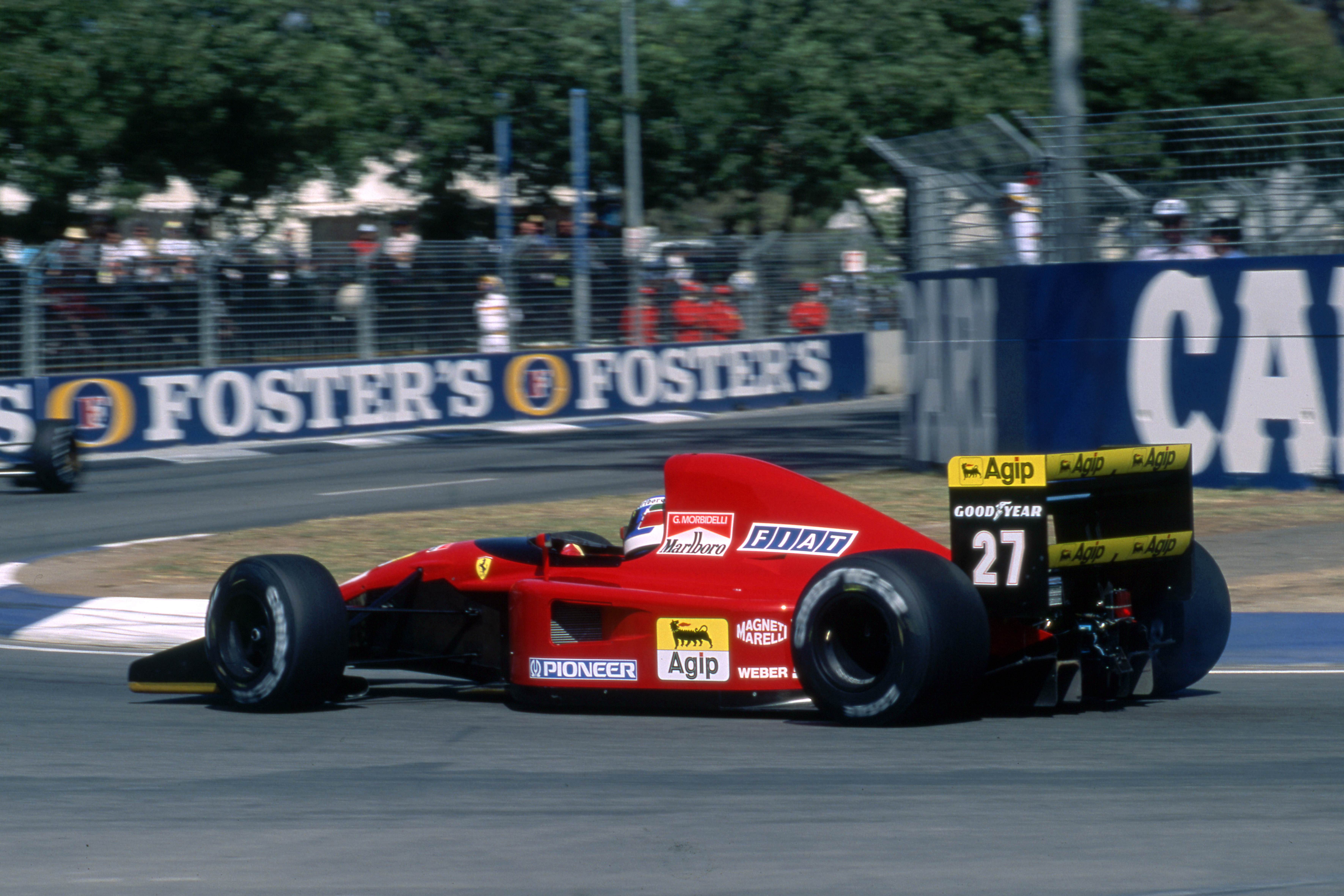 Gianni Morbidelli Ferrari Adelaide Australian Grand Prix 1991