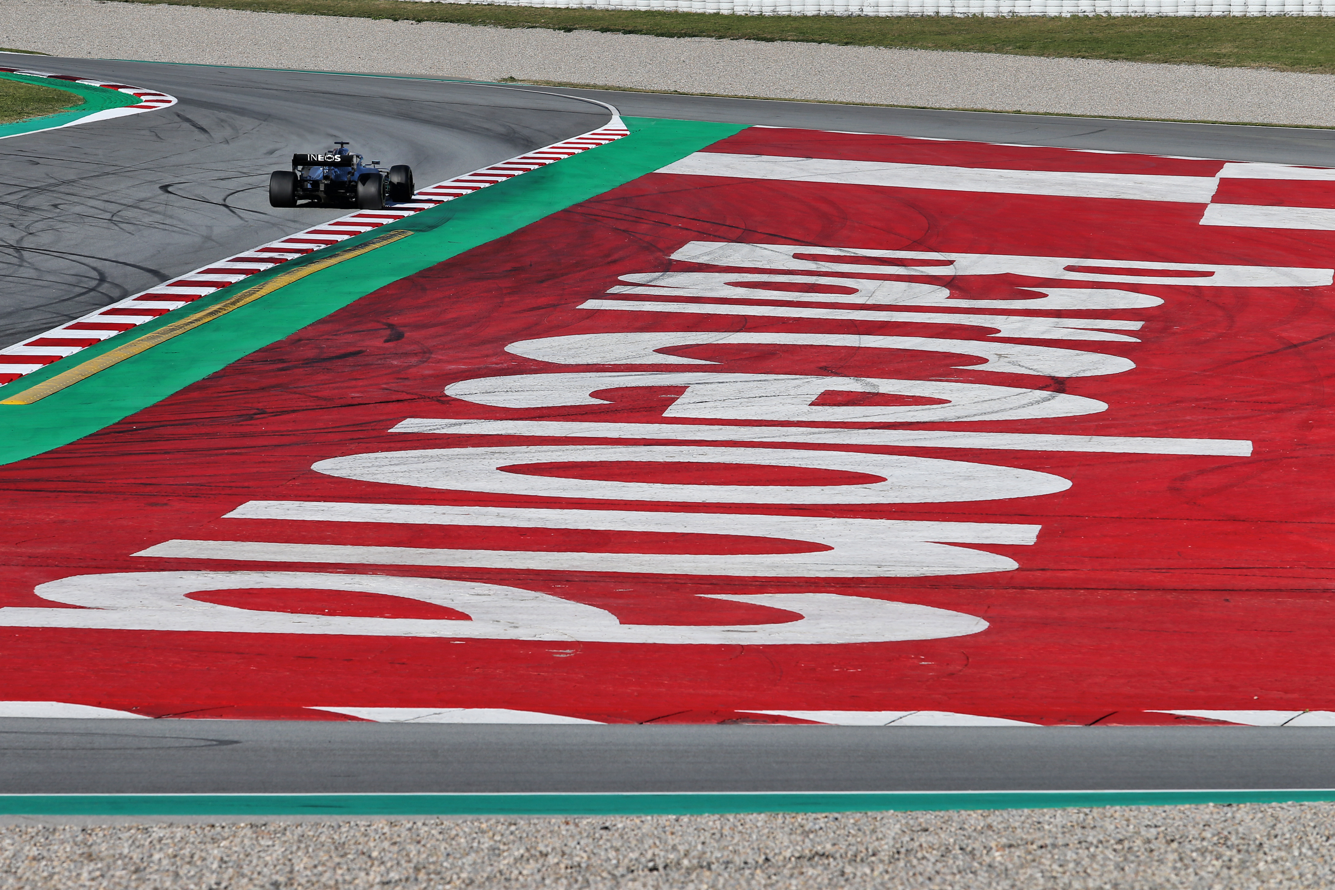 Lewis Hamilton Mercedes Barcelona F1 testing 2020