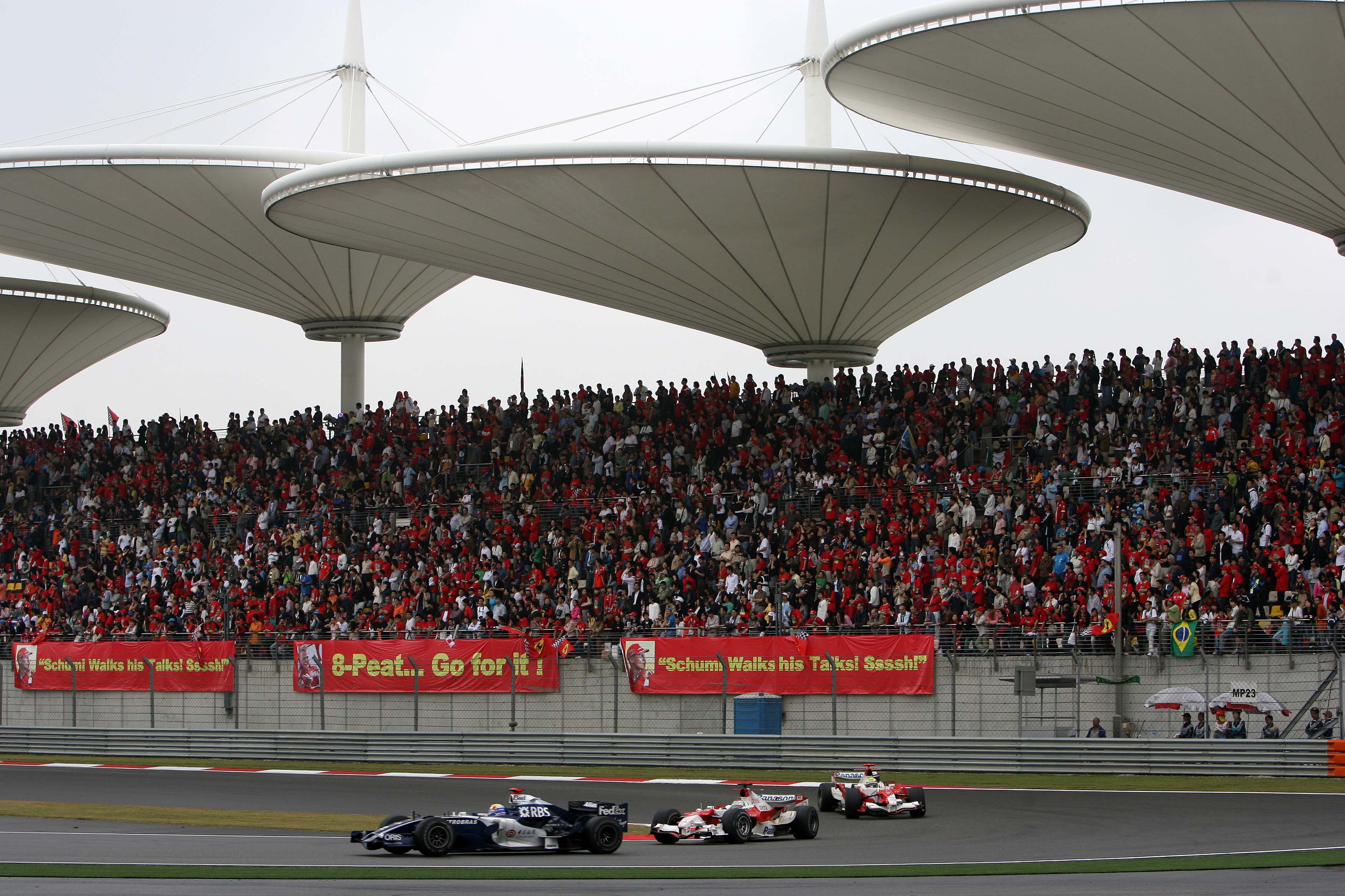 Mark Webber Williams Chinese Grand Prix 2006 Shanghai