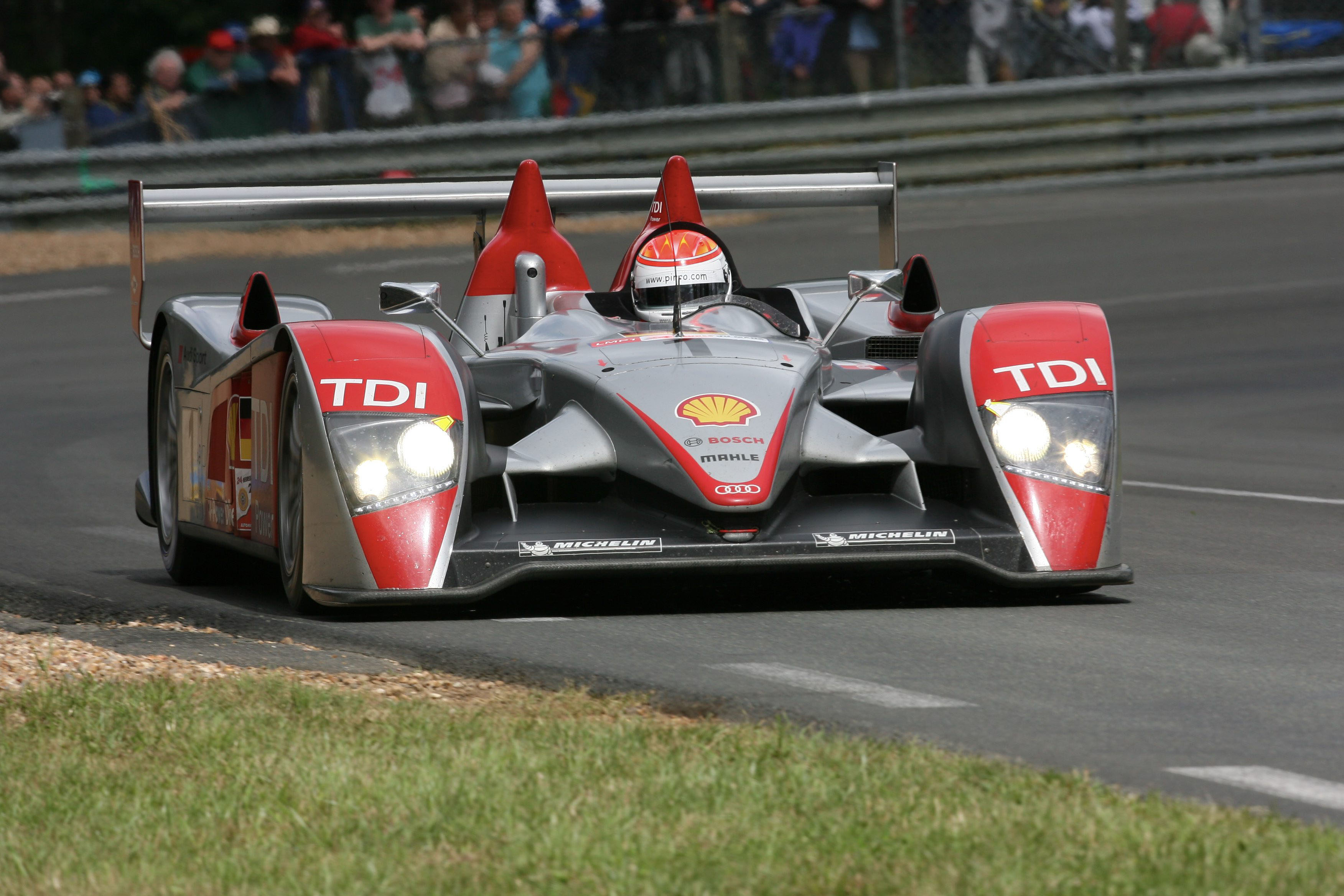 Emanuele Pirro Audi Le Mans 24 Hours 2007