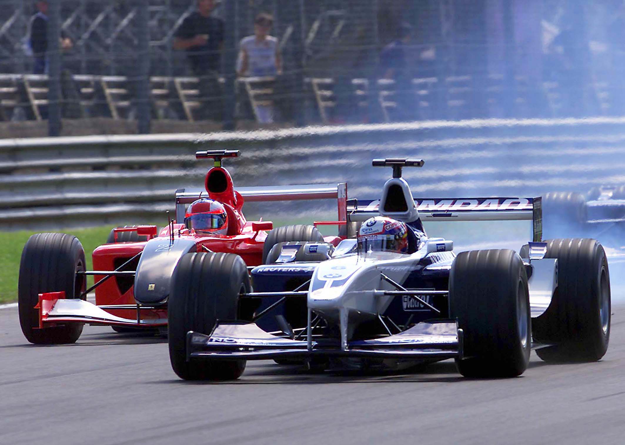 Juan Pablo Montoya Williams Italian Grand Prix 2001 Monza