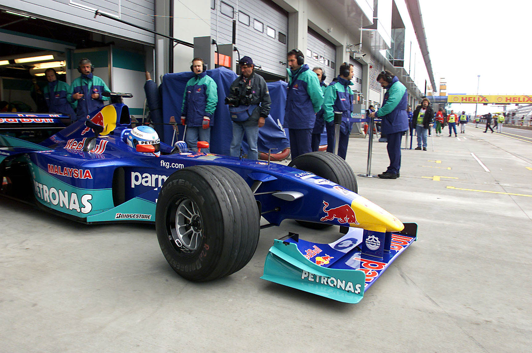 Mika Salo Sauber Nurburgring 2000