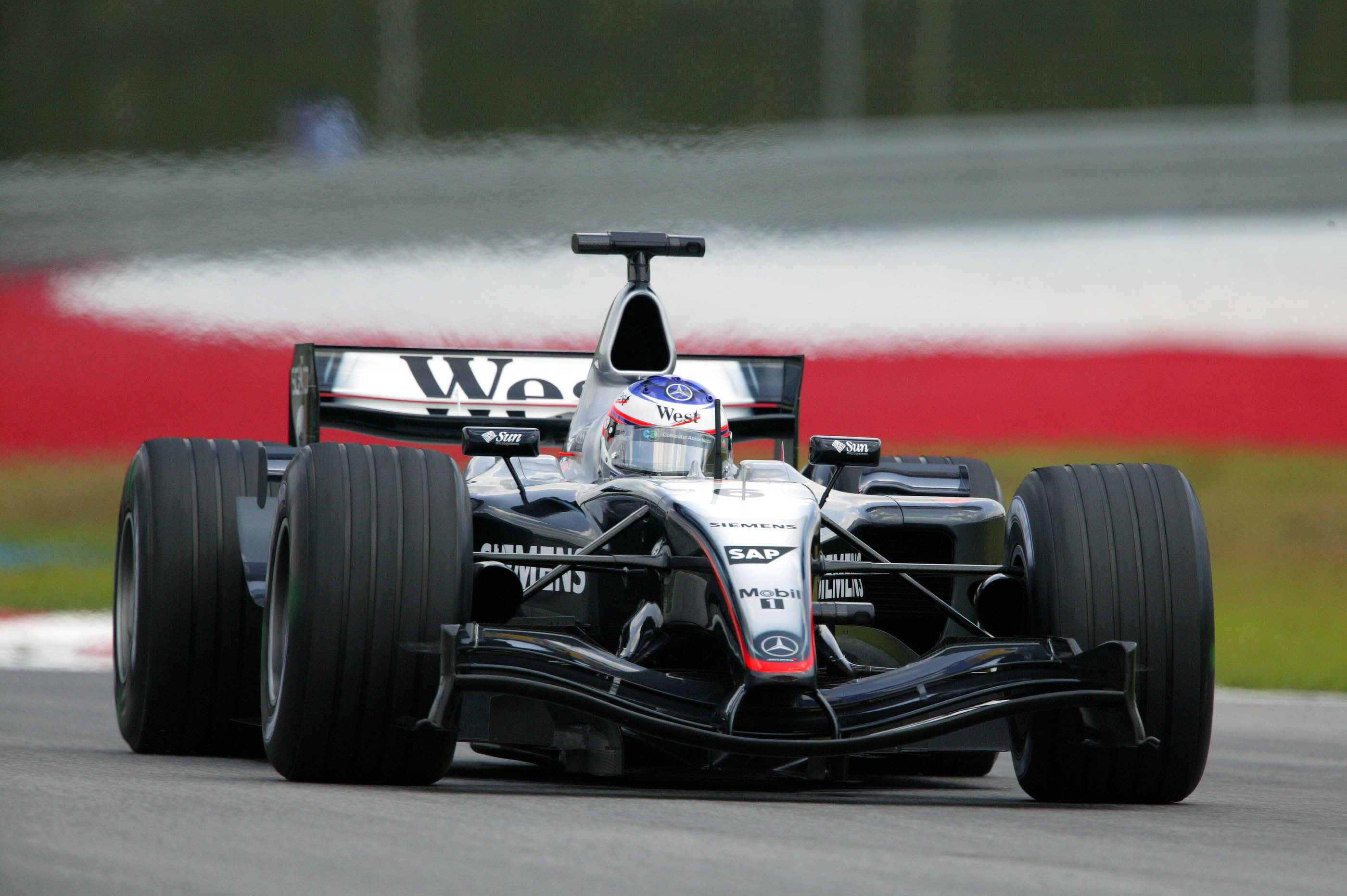 Kimi Raikkonen McLaren Malaysian Grand Prix 2004 Sepang