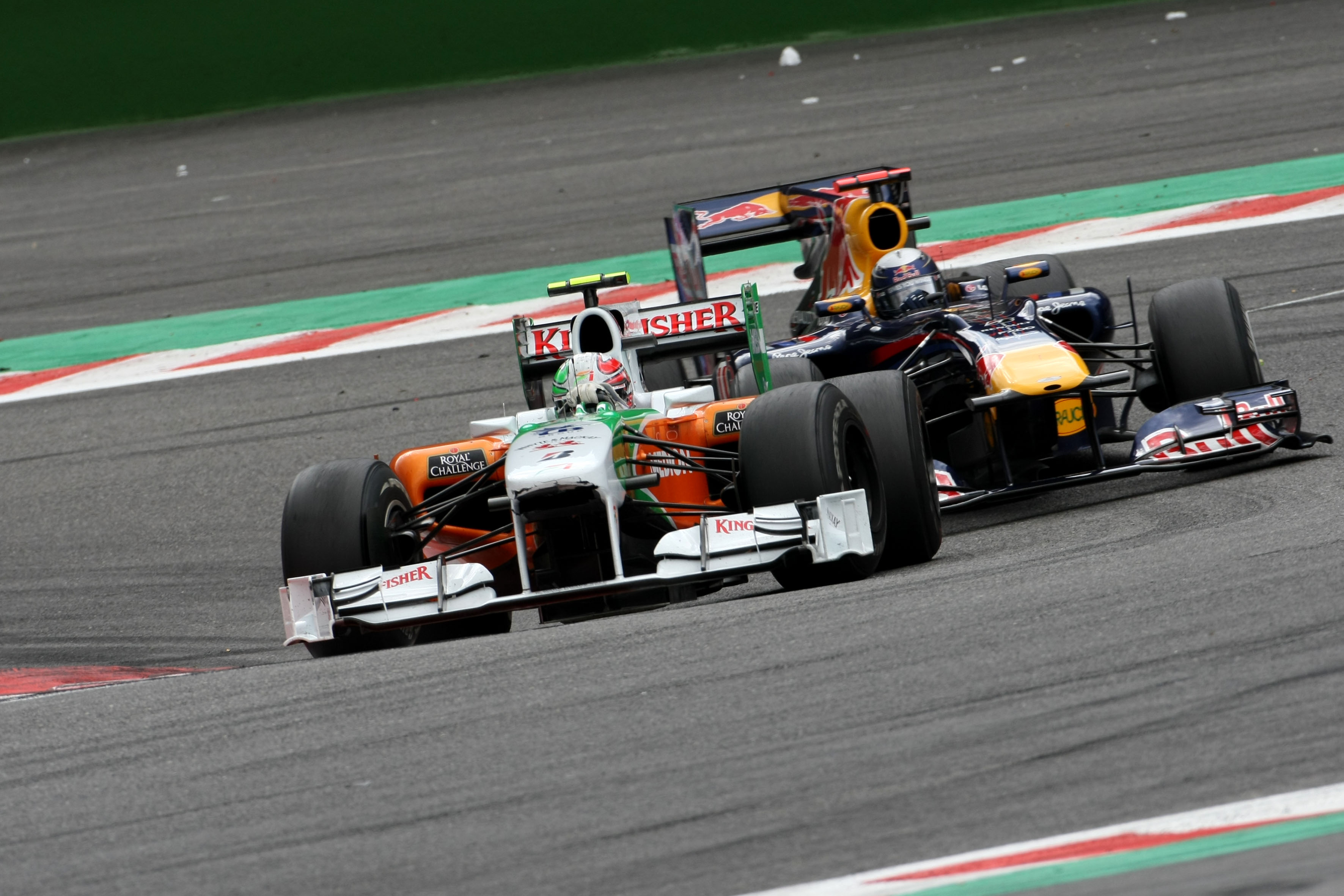 Vitantonio Liuzzi Force India Belgian Grand Prix 2010 Spa