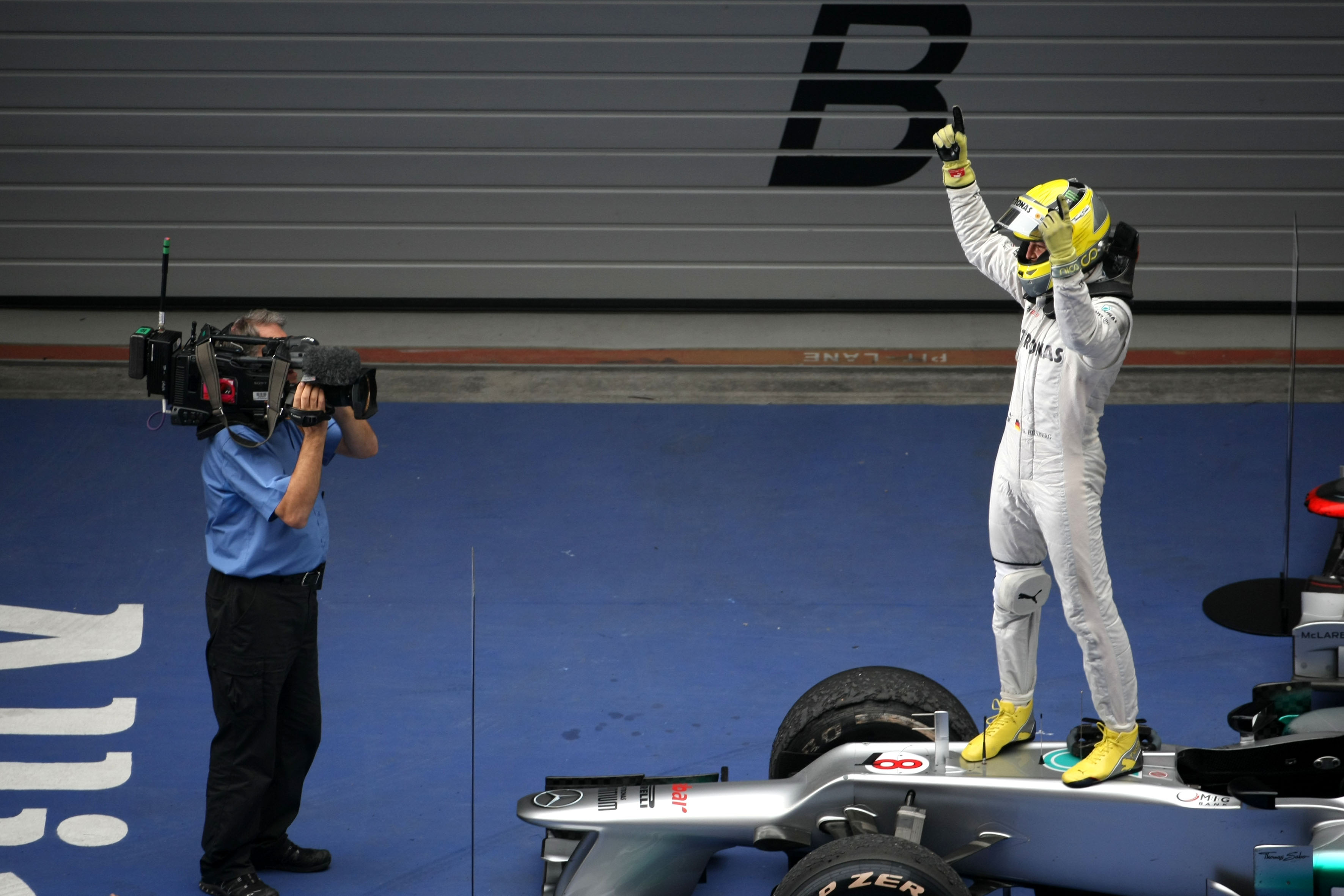 Motor Racing Formula One World Championship Chinese Grand Prix Race Day Shanghai, China